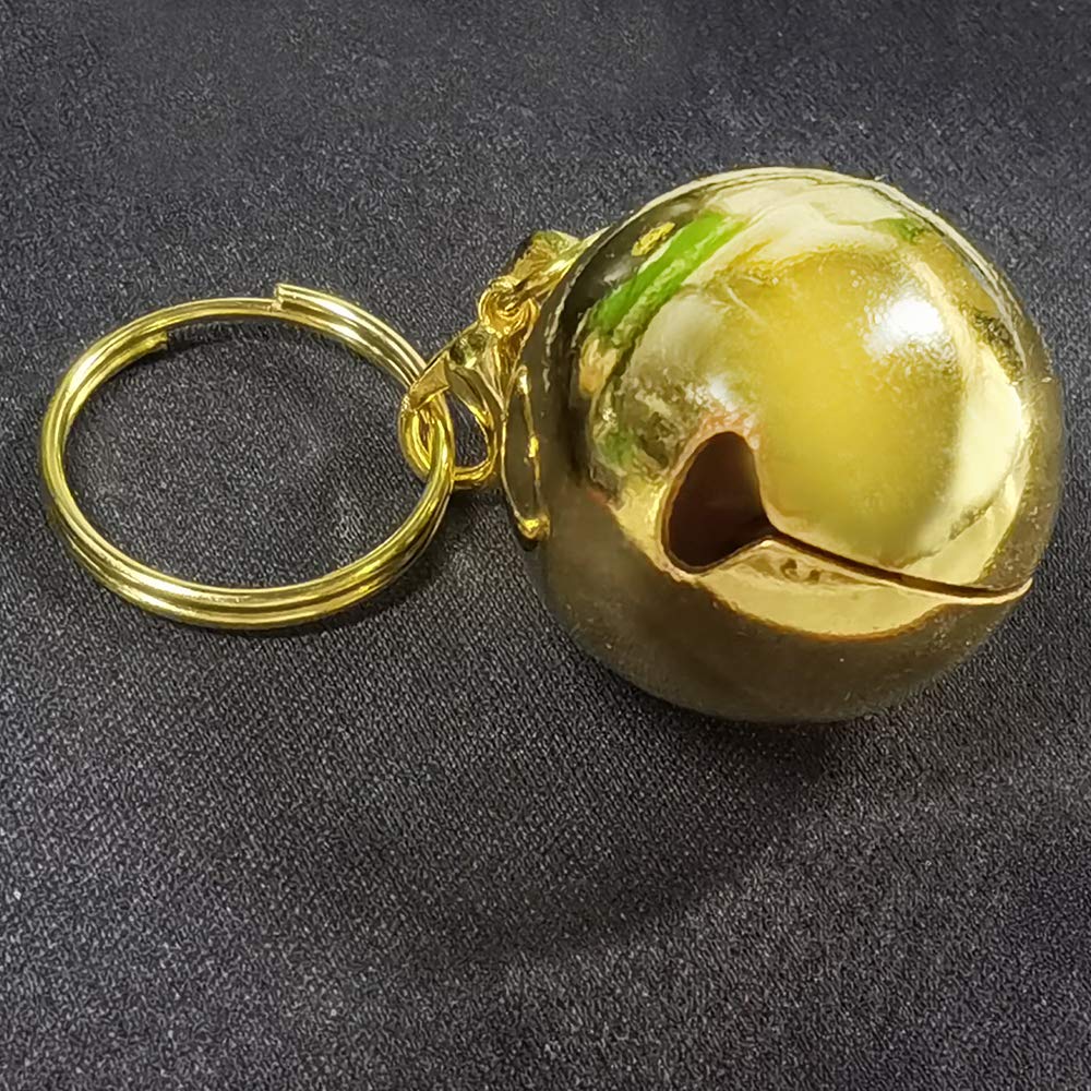 Sonku Pet Bells For Dog Cat Collar 8 Pack, Stainless Pet Bells For Cat Dog,Charm Pet Pendant Accessories-Gold,Silver