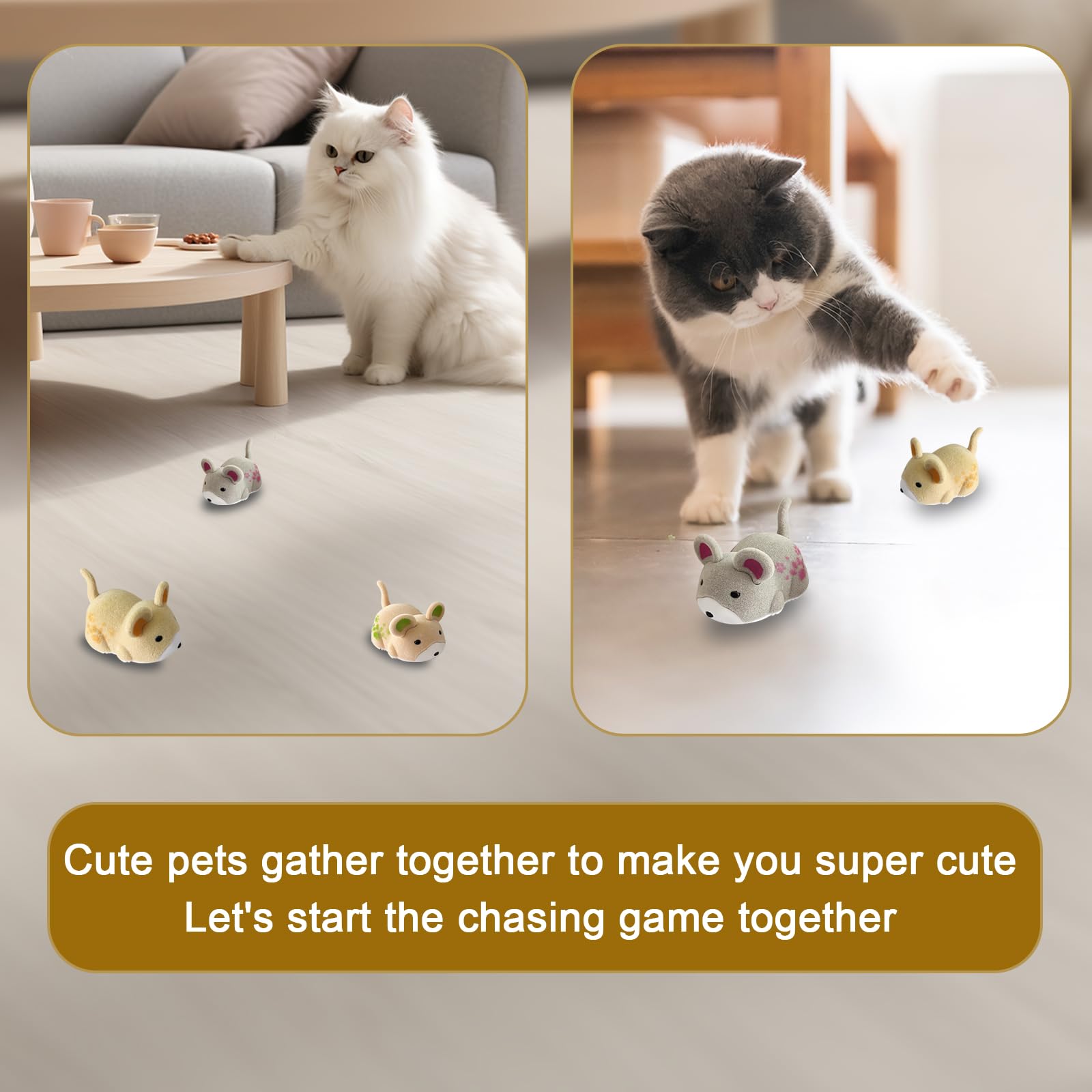 Ohgosh Hamster Teaser That Escapes, Cats Catching Mouse Game, Interactive Cat Toy, Quirky Pet Interactive Tools, Hurry Up And Gi
