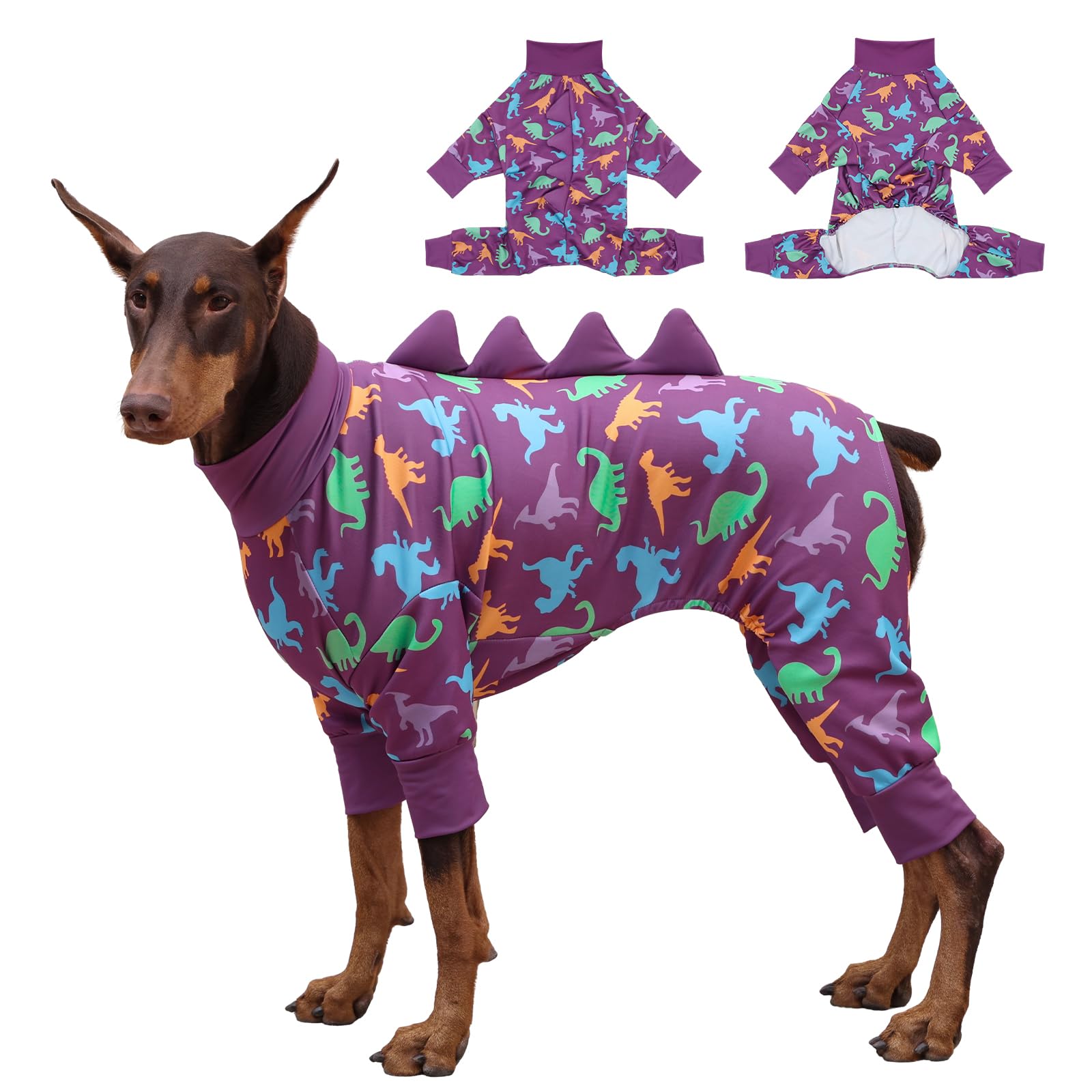 Unipup Dog Pajamas Large Size, Big Dog Onesie Clothes, Anti Shedding And Licking, Post Surgery Recovery Pet Pjs, Cotton Soft Mat