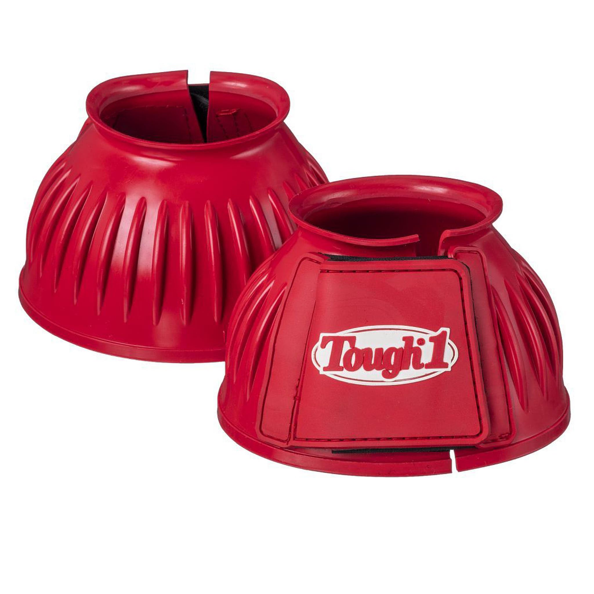 Tough 1 Heavy Duty Double Lock Bell Boots L Red