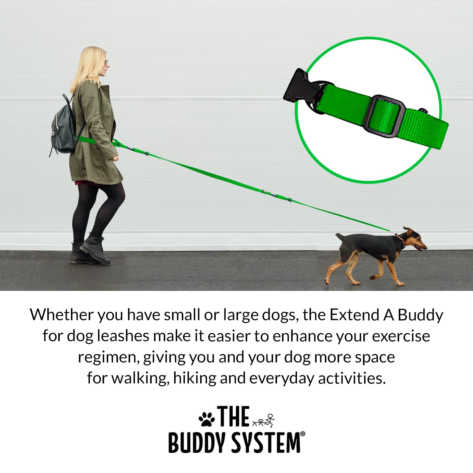 The Buddy System Extend A Buddy Small Green