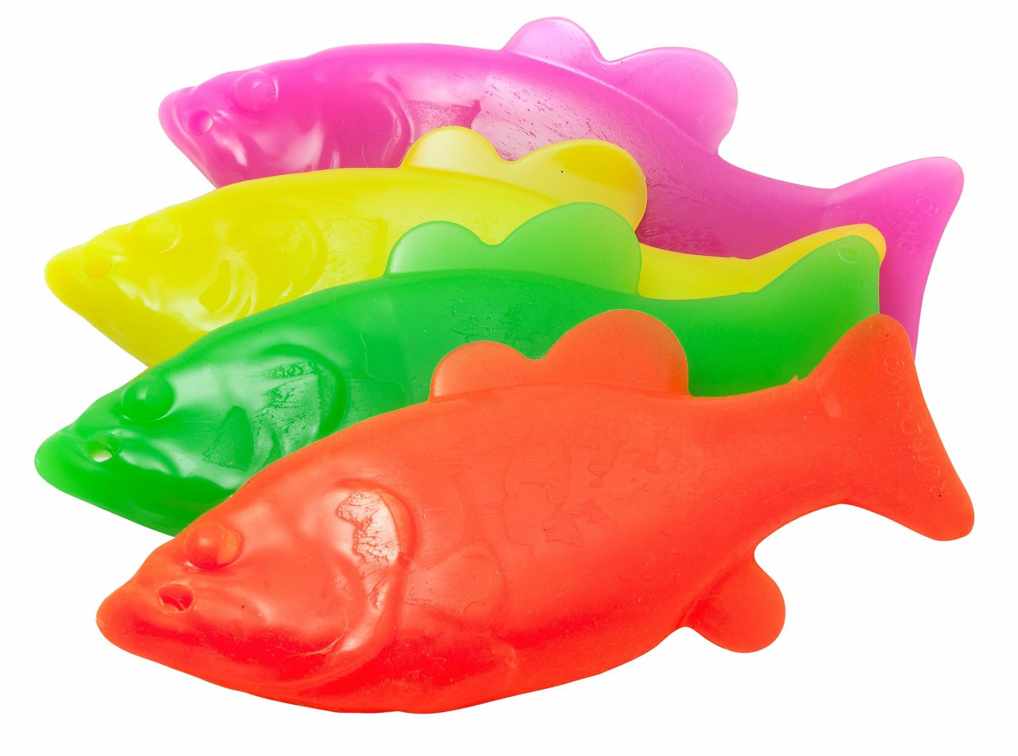 Ruff Dawg Flying Fish - Durable Floating Dog Toy For Water & Land Play - For All Breeds - Made In The Usa - Bright Neon Colors For Visibility And Fun