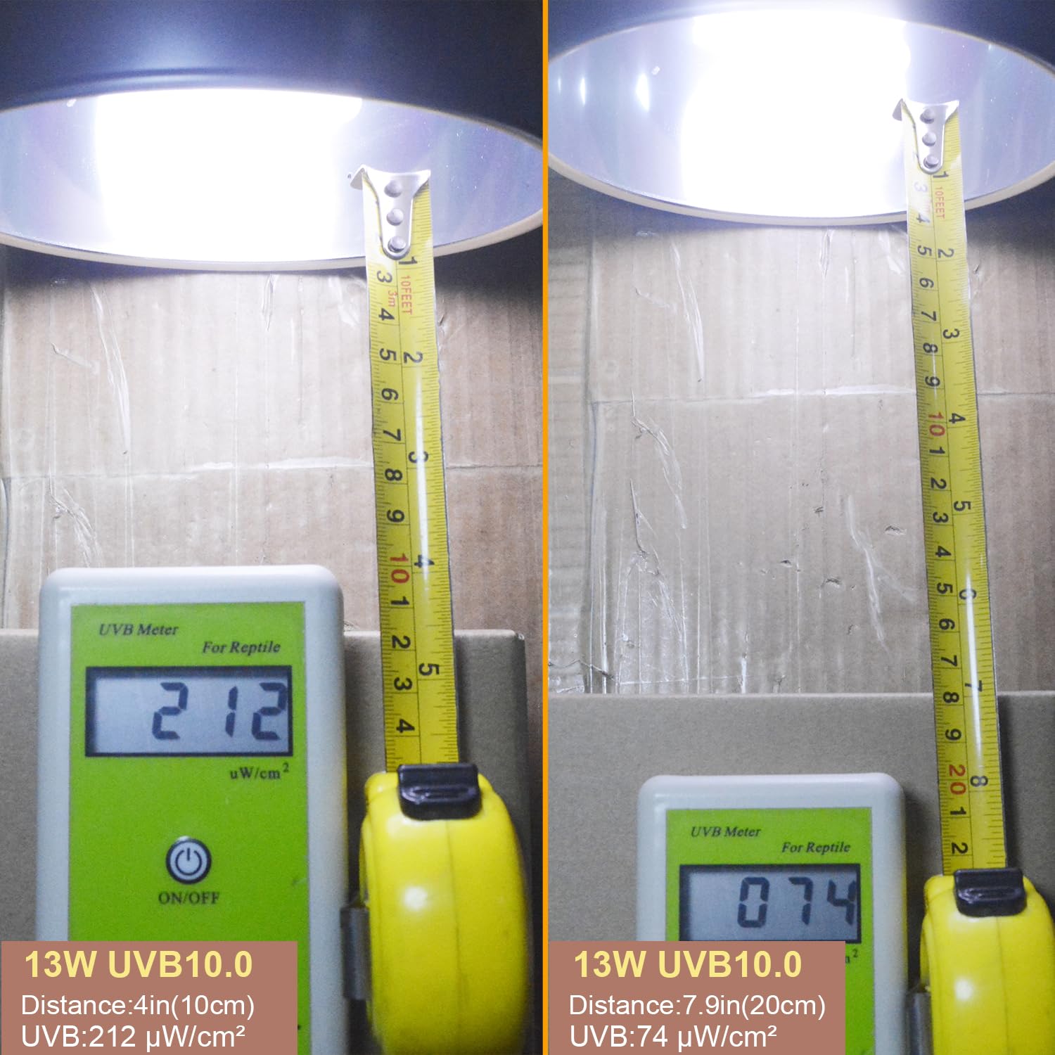 Yimidool Uvb Light For Reptiles, 13W 10.0 Reptile Heat Lamp Bulbs, Uva Uvb Reptiles Light Bulbs Ideal For Rainforest Reptiles, B