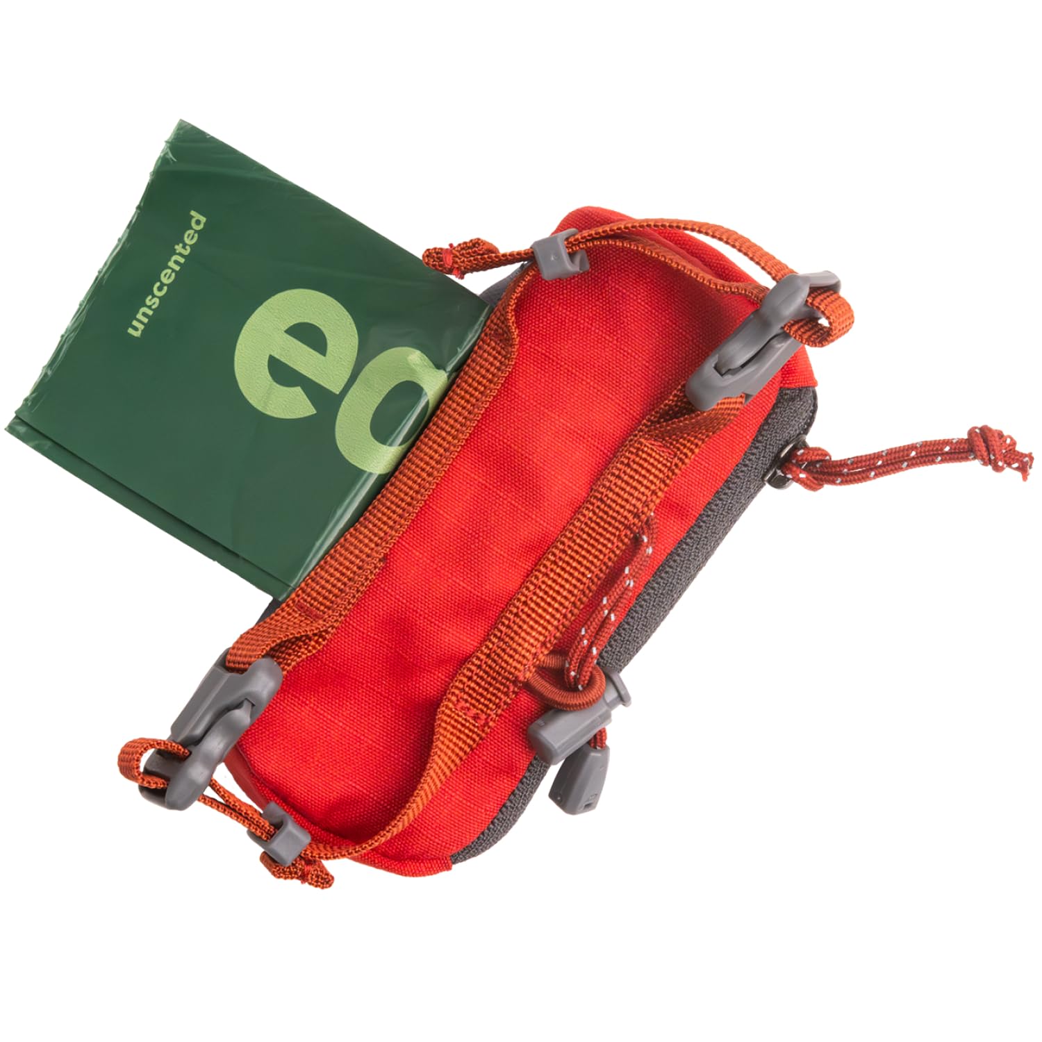 Ruffwear, Stash Bag Mini Pickup Bag Dispenser For Dog Owners, Red Canyon