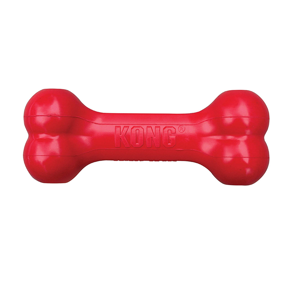 Kong Goodie Bone - Classic Durable Natural Rubber Dog Bone, Supports Mental Engagement - Treat Dispensing - Red - For Large Dogs