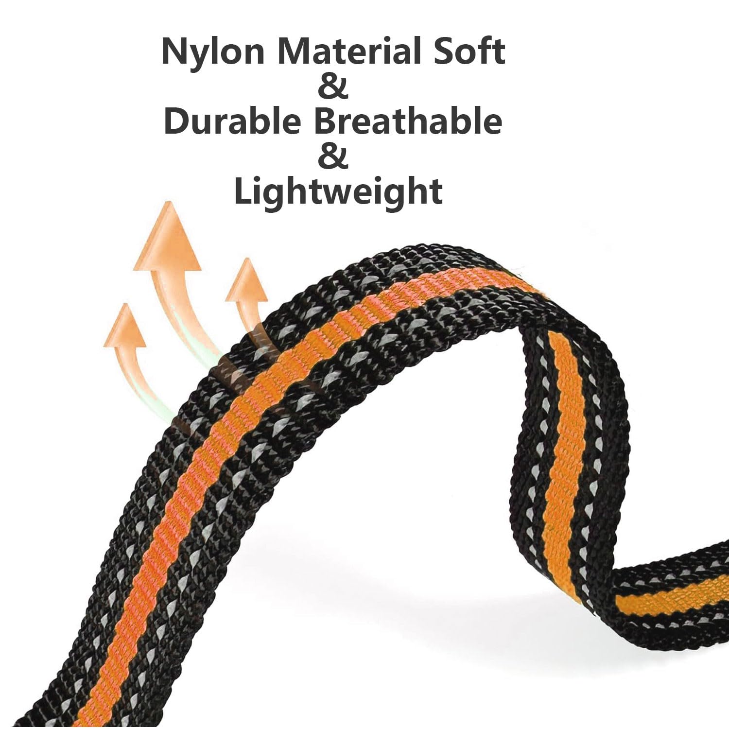 Aikko Replacement Strap Dog Collar With Buckle Adjustable Safety Durable Nylon Pet Collars, Fit For Most Of Dog Training Shock B