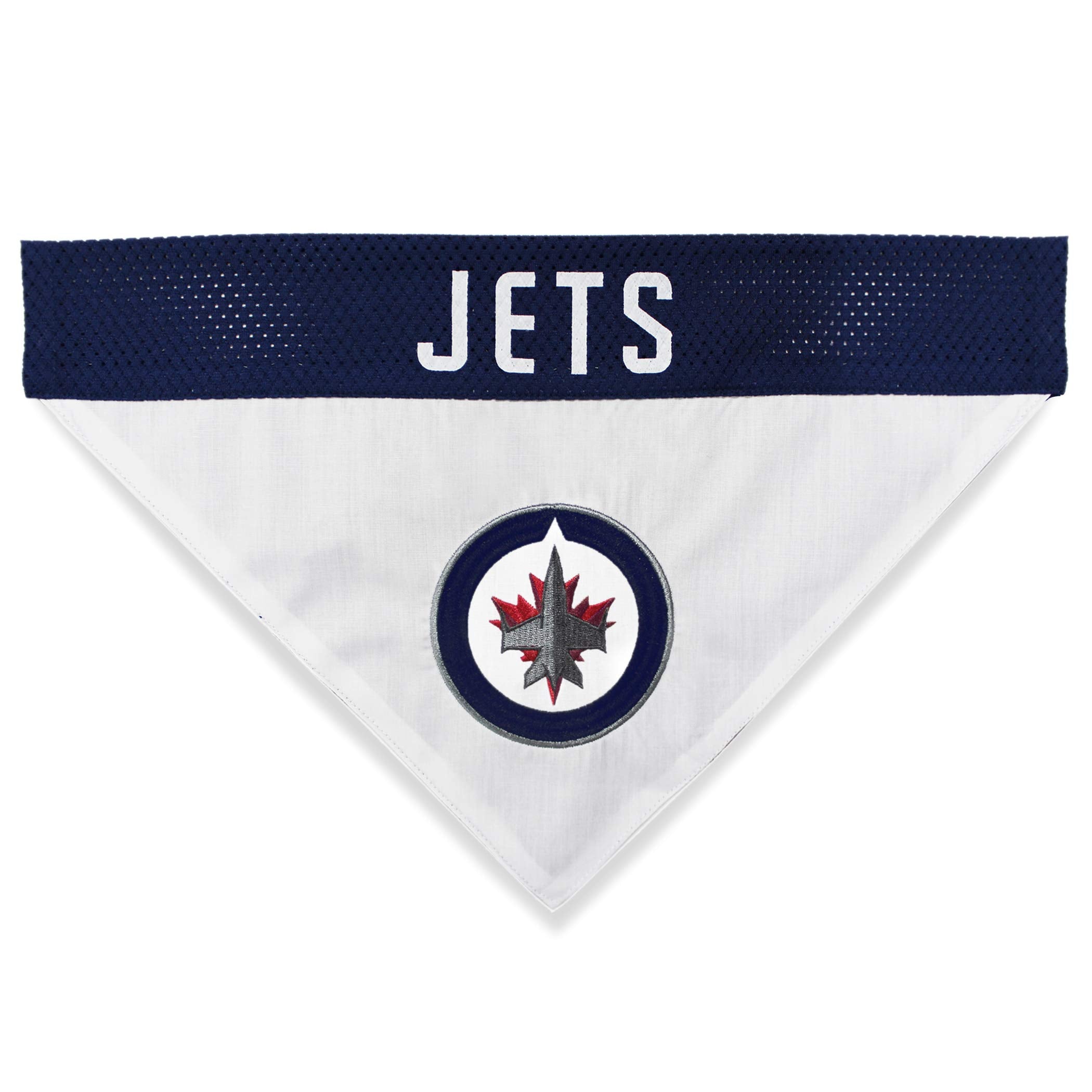 Nhl Winnipeg Jets Bandana For Dogs & Cats, Small/Medium. - Cute & Stylish Bandana! The Perfect Hockey Fan Scarf Bandana, Great For Birthdays Or Any Party!