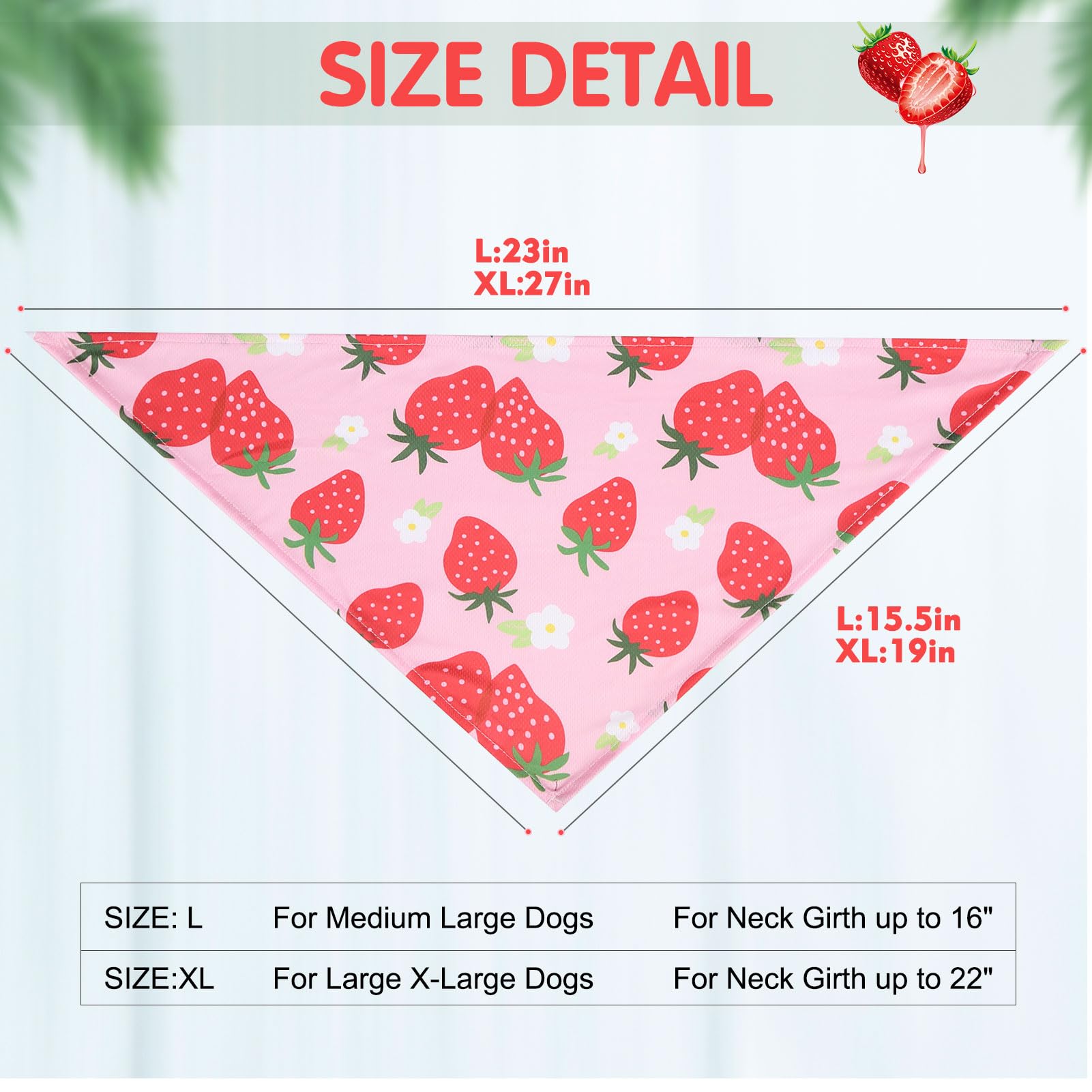 Expawlorer Dog Cooling Bandana - 4 Pack Hawaii Dog Bandanas, Summer Triangle Scarfs Bibs, Summer Dog Bandana Neck Cooler With Cu