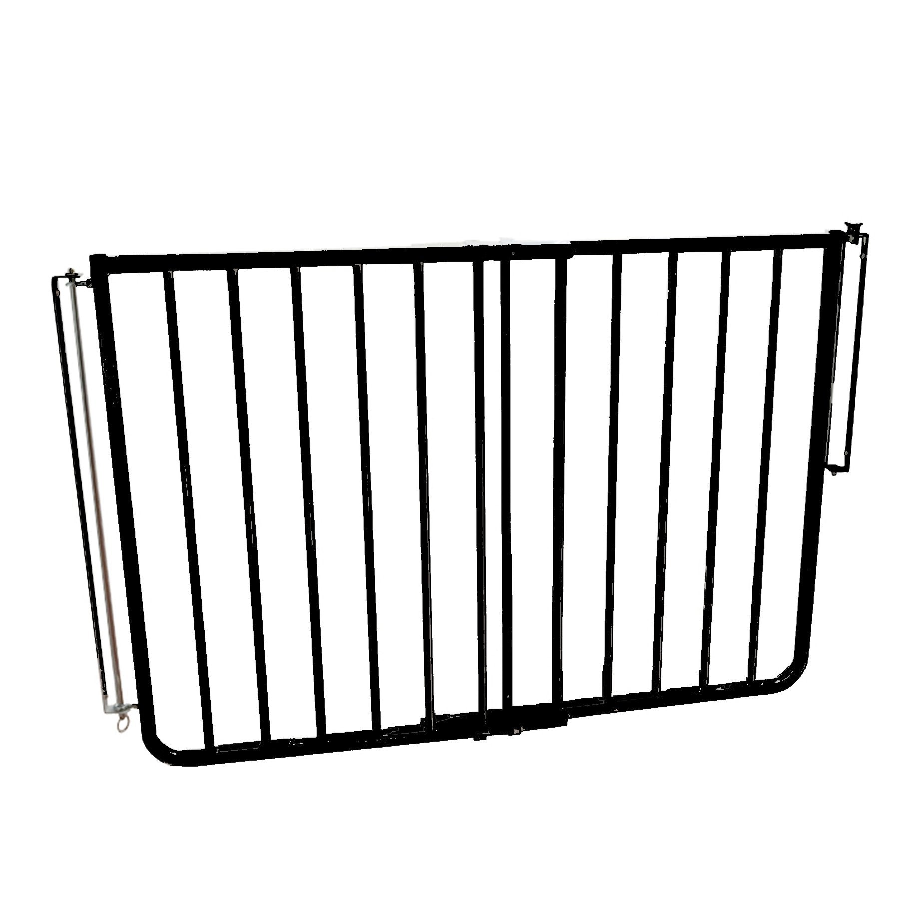 Cardinal Gates SS30OD Outdoor Baby Gate for Stairs - Adjustable Outdoor Dog Gate - Aluminum Safety Gate for Kids & Pets - Can be