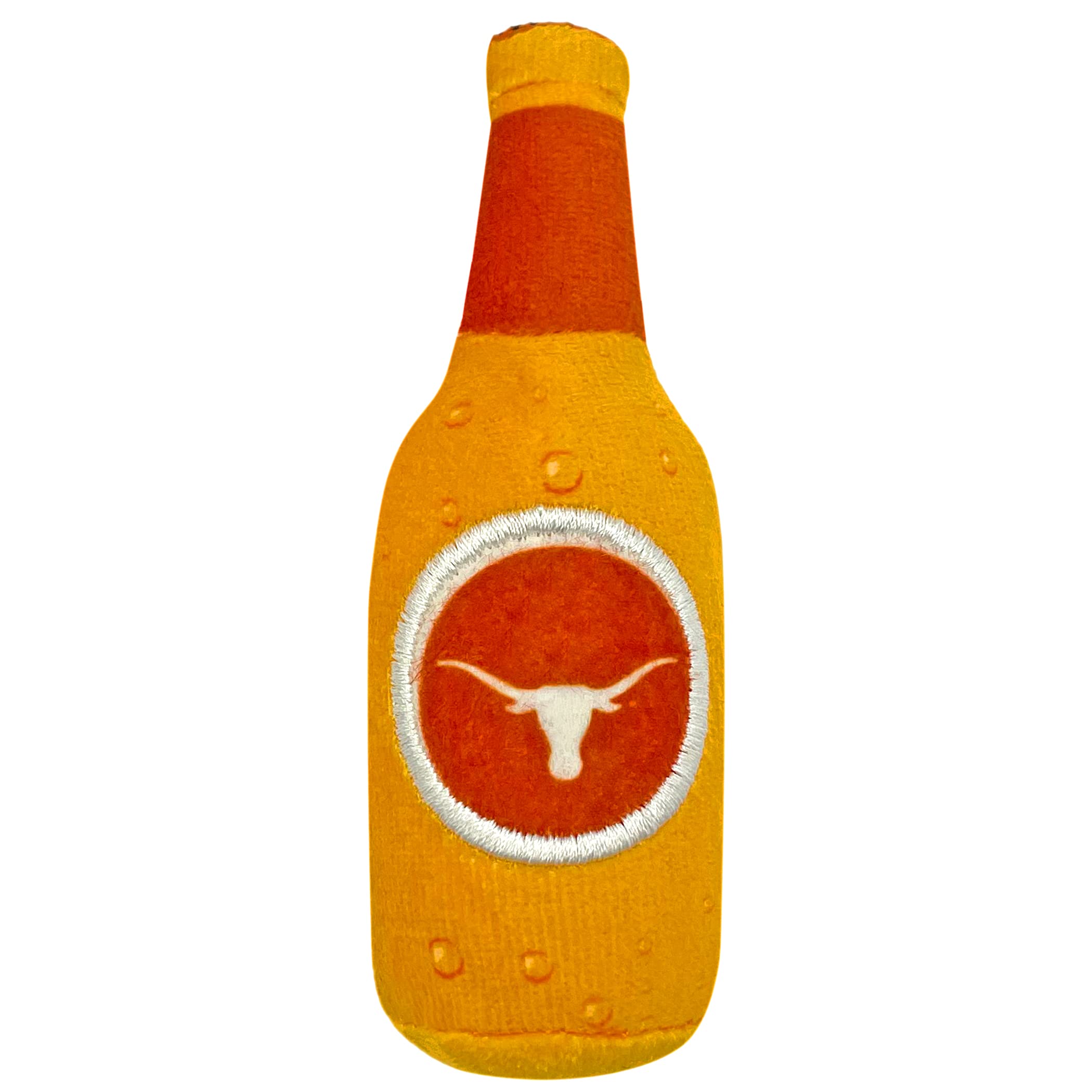 Best Plush Cat Toy - Ncaa Texas Longhorns Complete Set Of 3 Piece Cat Toys Filled With Fresh Catnip. Includes: 1 Helmet Cat Toy, 1 Football Cat Toy With Feathers & 1 Beer Bottle. Beautiful Team Logos