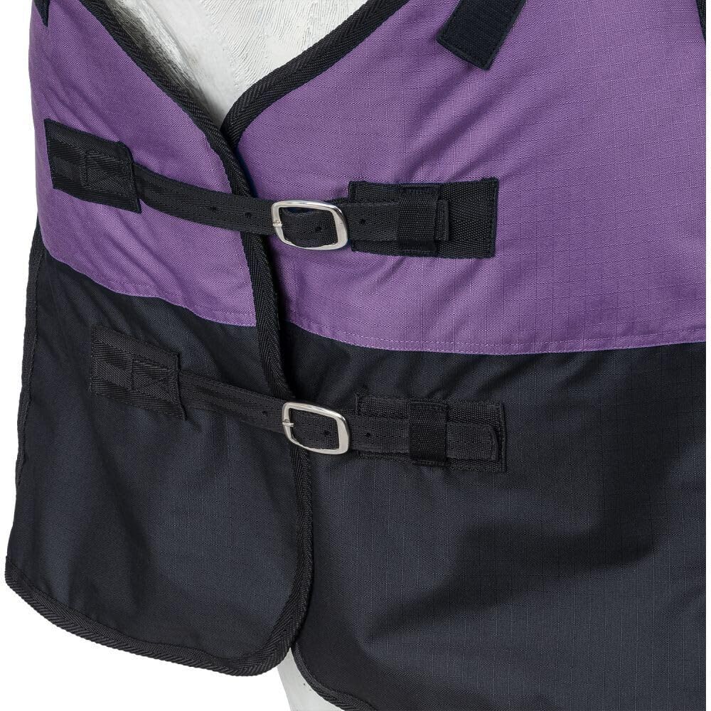 Tough 1 600D Turnout Horse Blanket with Snuggit Neck Royal 66