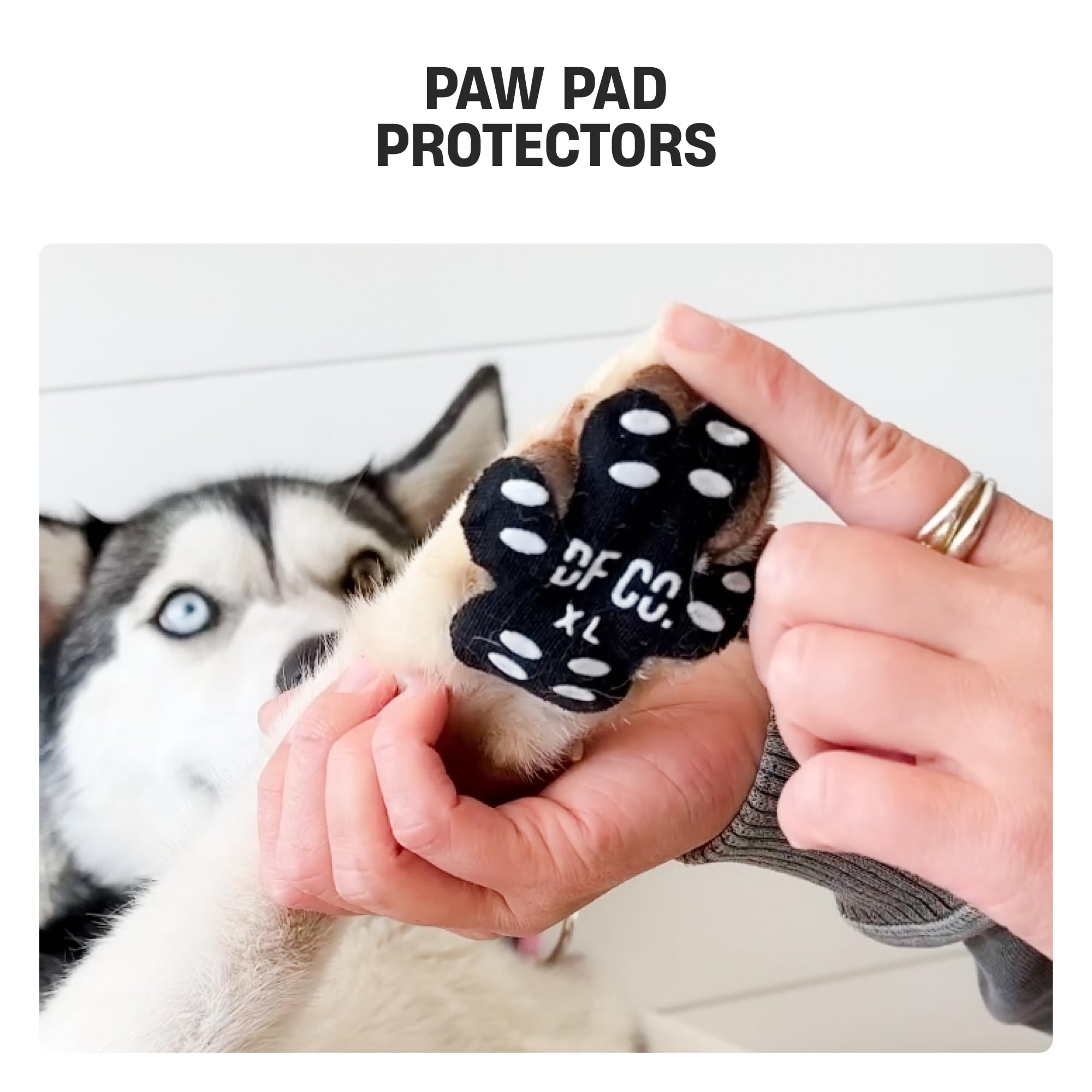 Df Co. Dog Paw Pad Protector | Protects From Hot Surfaces, Provides Extra Grip, Keeps Paws Clean, Prevents Paw Allergies (Xl, 20