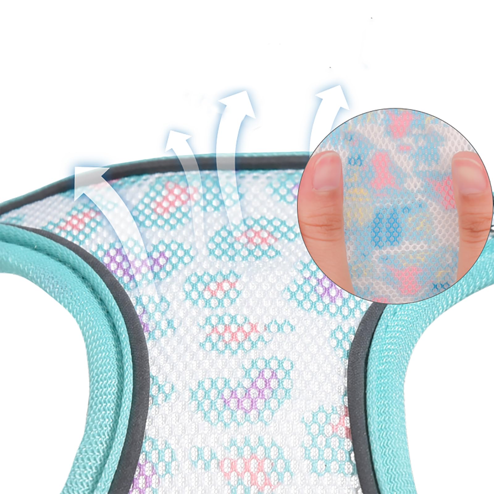 Btdcfy Step-In Dog Harness And Leash Set - Breathable Air Mesh, Reflective, Escape Proof, No Choke, Lightweight Vest (Xxs, Pink-