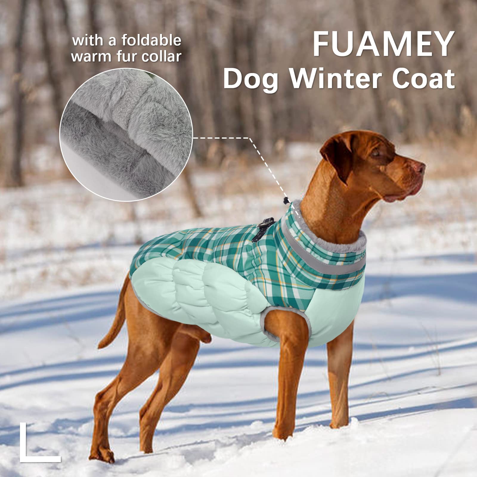C111-Fuamey-126Mf-3-Green Plaid -Xxxl
