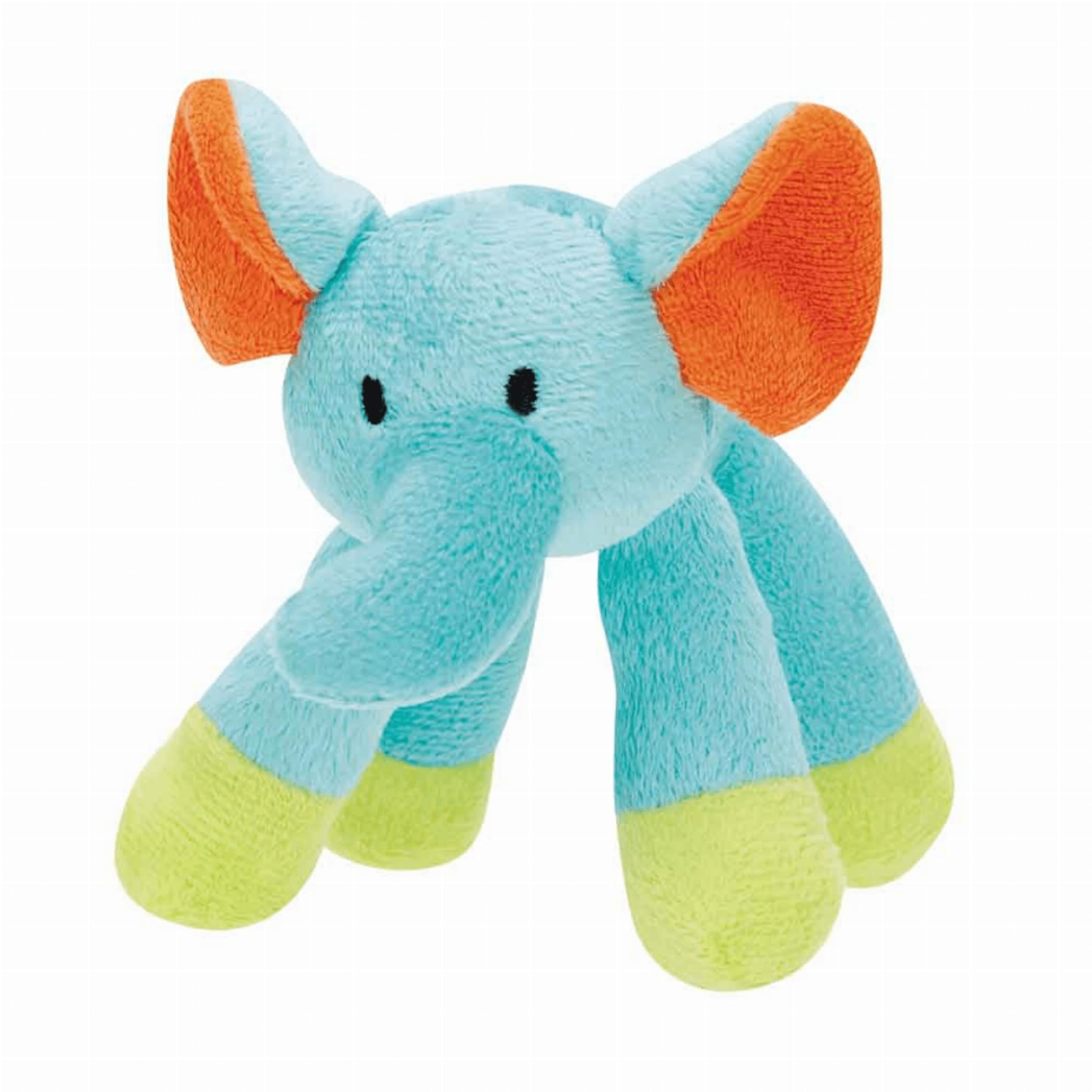 Petedge Chomper Mini Long Legs Safari Pals Dog Toy - Elephant