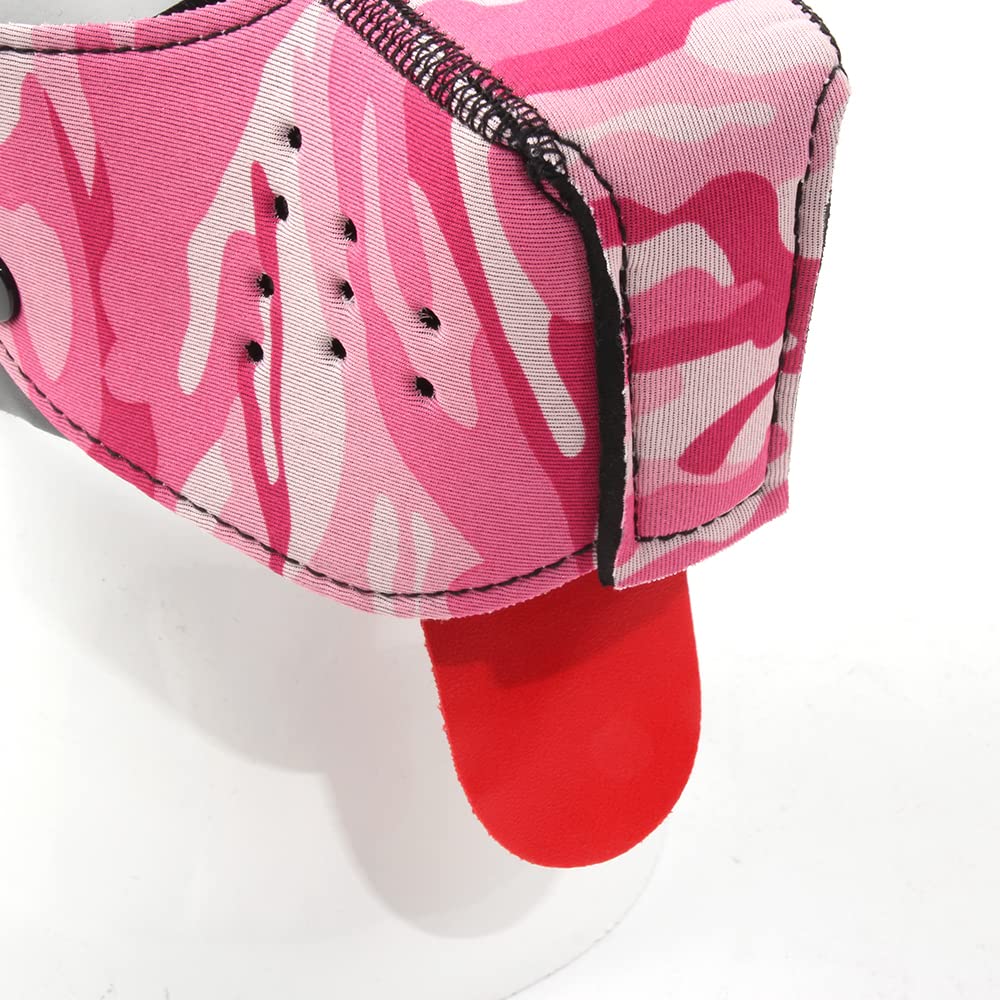 Neoprene Puppy Face Muzzle Dog Hood Mask Play Hoods