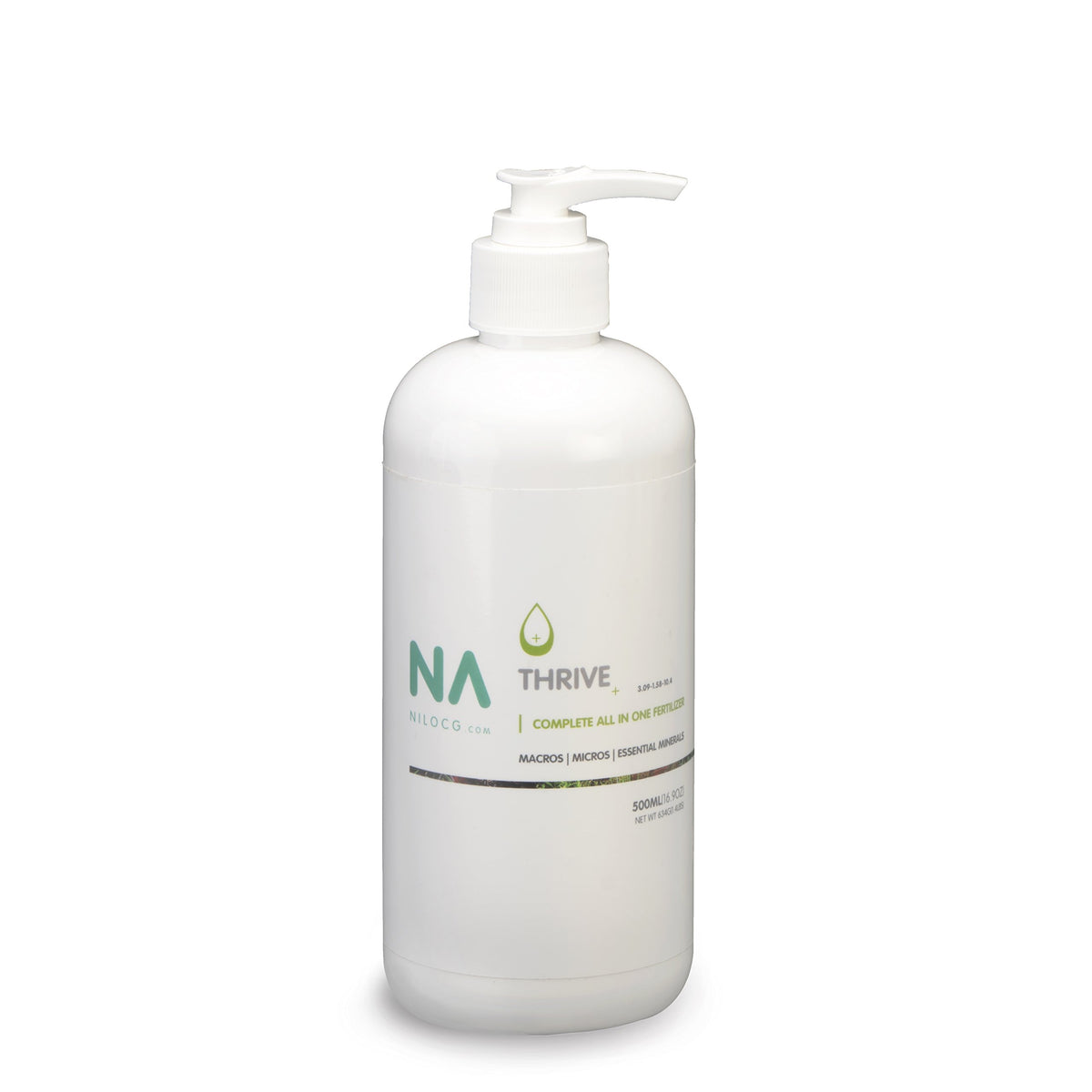 Thrive+ All in One Liquid Aquarium Plant Fertilizer - 500ml Highly Concentrated Aquatic Plant Fertilizer Solution - Nutrient-Ric