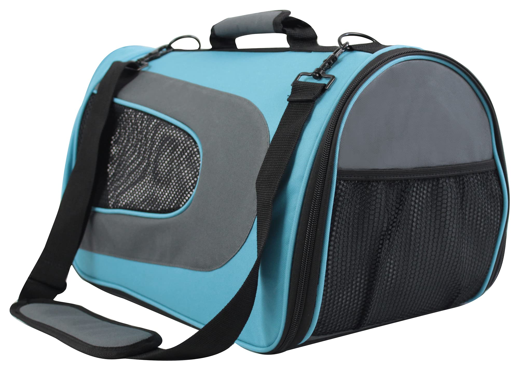 Elitefield Deluxe Soft Pet Carrier (3 Year Warranty, Airline Approved), Multiple Sizes And Colors Available (20'' L X 11'' W X 1