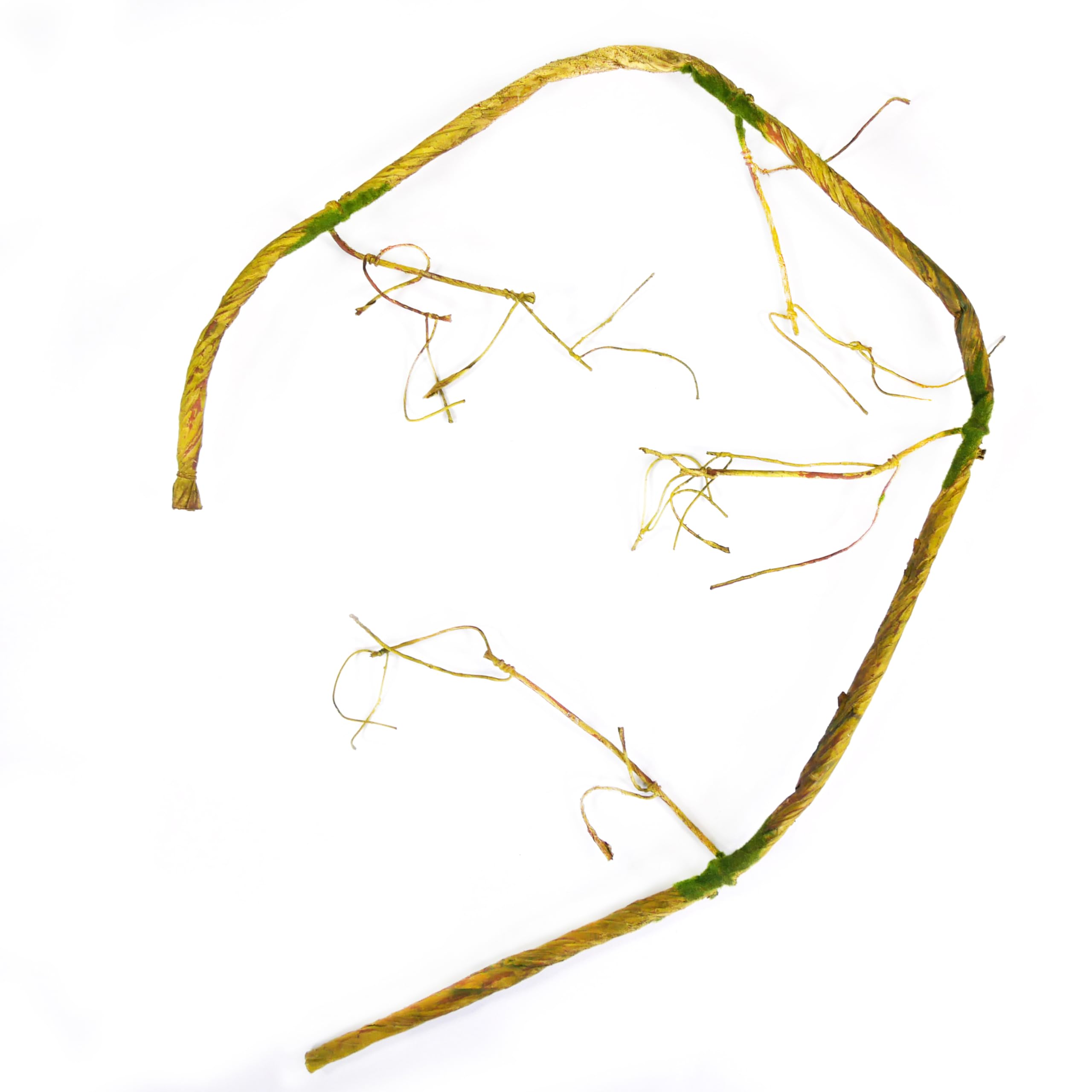 Penn-Plax Reptology Reptile Climber-Vine – Thick Green Vine Decoration For Terrariums – 5” Length (Rep401)