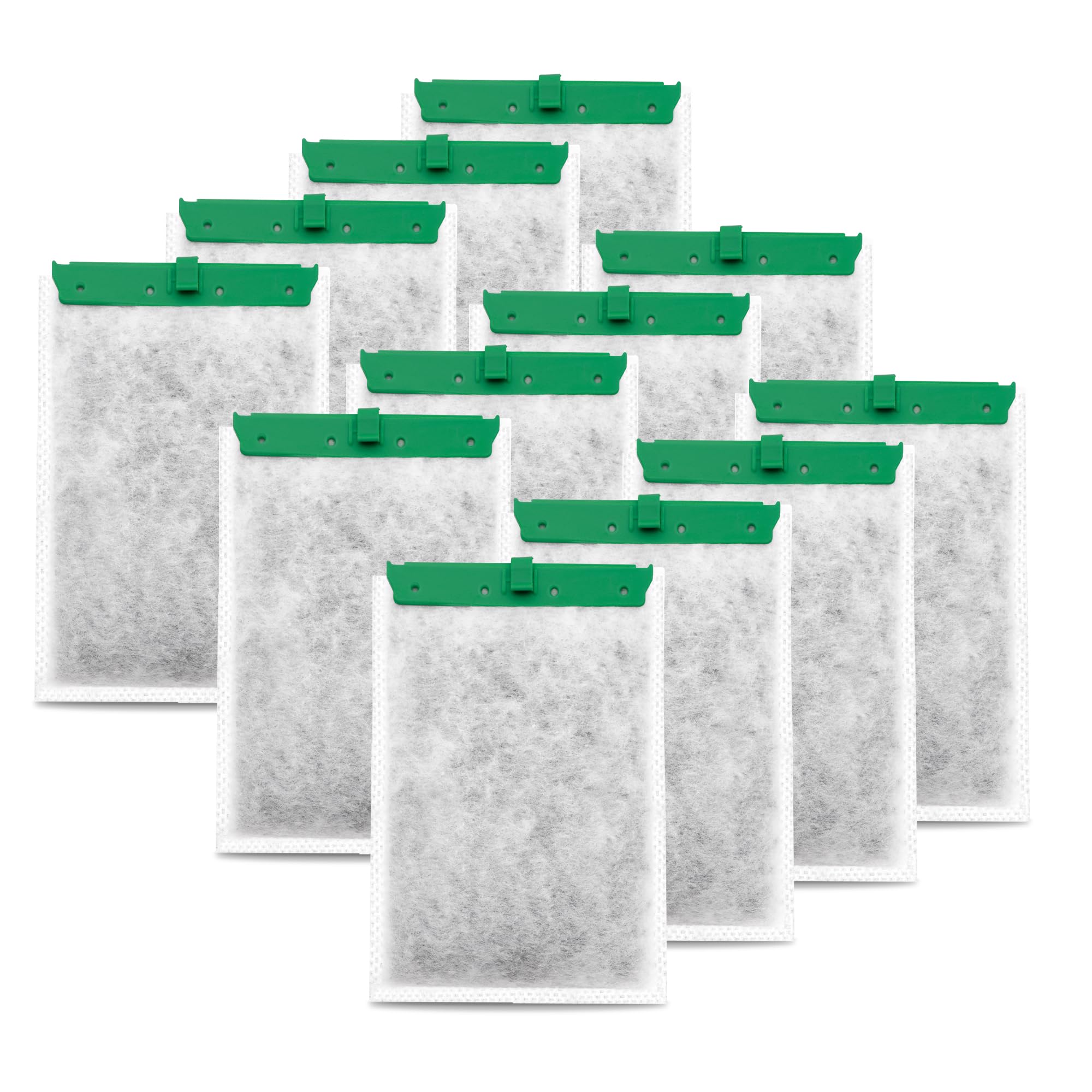 Pewyoke 12 Pack Aquarium Filter Cartridge Compatible With Whisper Power Filters,Medium Replacement Filter Cartridges For 10I Iq1