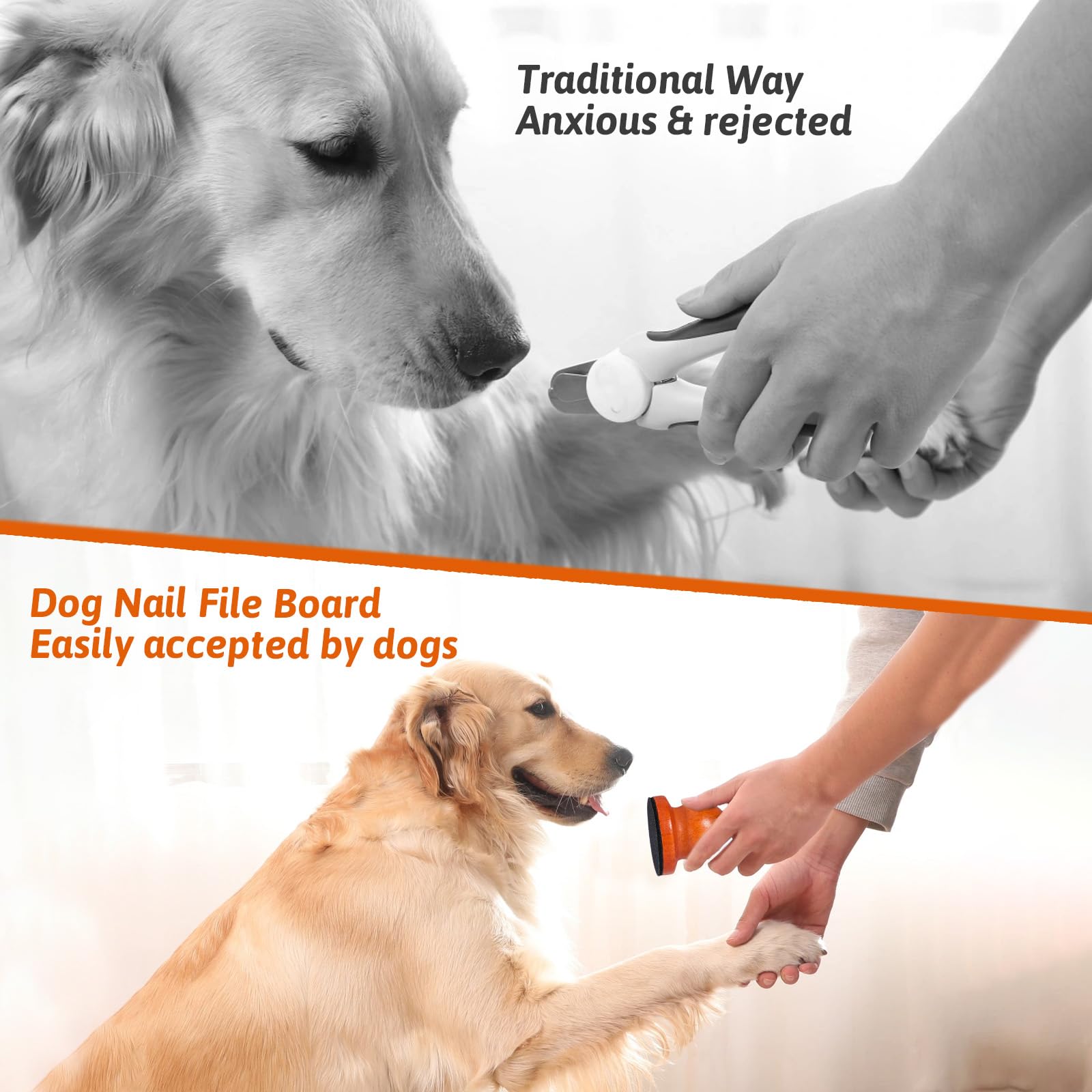 Dog Nail Scratch Board For Dogs, Dog Nail File Board, Dog Scratch Pad For Nails, Handhold Nail File For Dogs, Cat Nail File,Dog