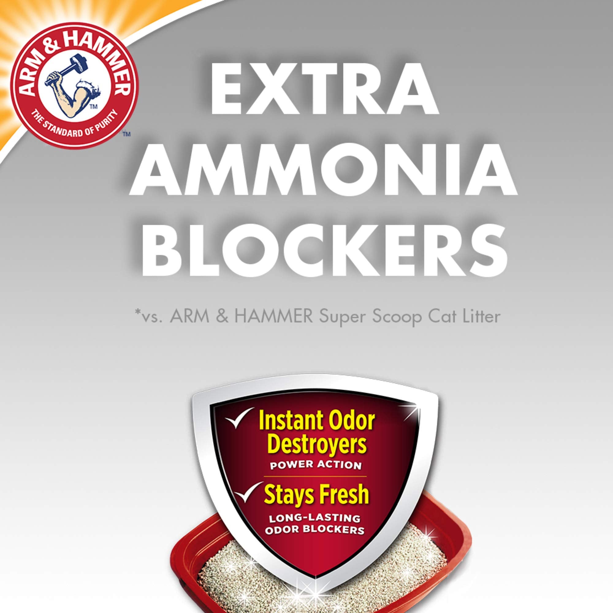 Arm & Hammer Multicat Clumping Litter, Scented 20Lb Box