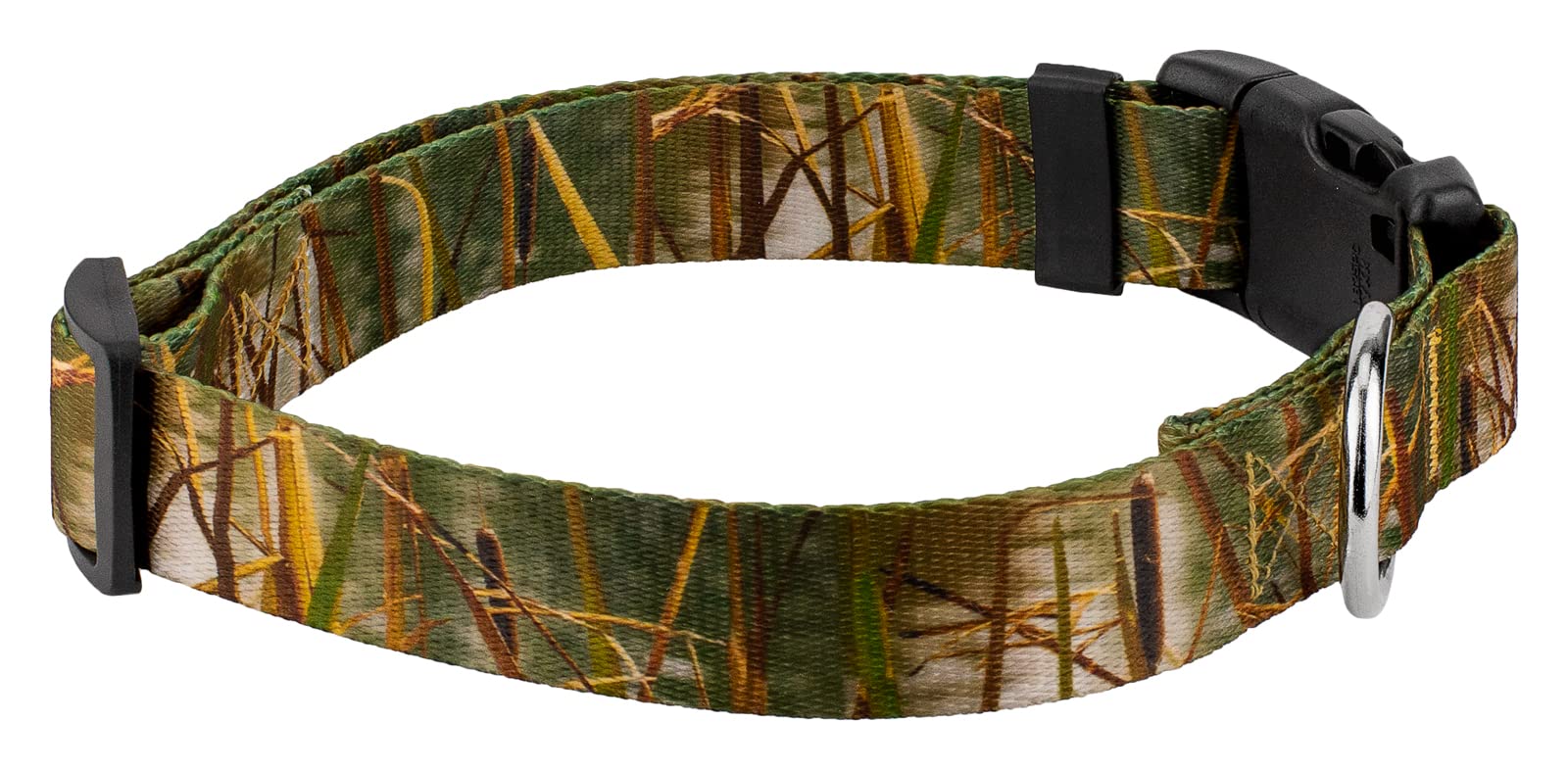 Country Brook Petz - Deluxe Waterfowl Camo Dog Collar - Made In The U.S.A. - Camouflage Collection With 16 Rugged Designs (5/8 Inch, Small)