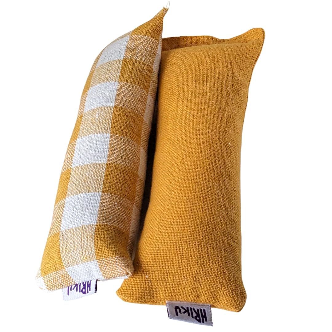 Hriku Catnip Kicker Toy For Cats I Safe & NonToxic I High Potency I Cats Stimulant I Grown In India  Set Of 2 (Yellow Mix)