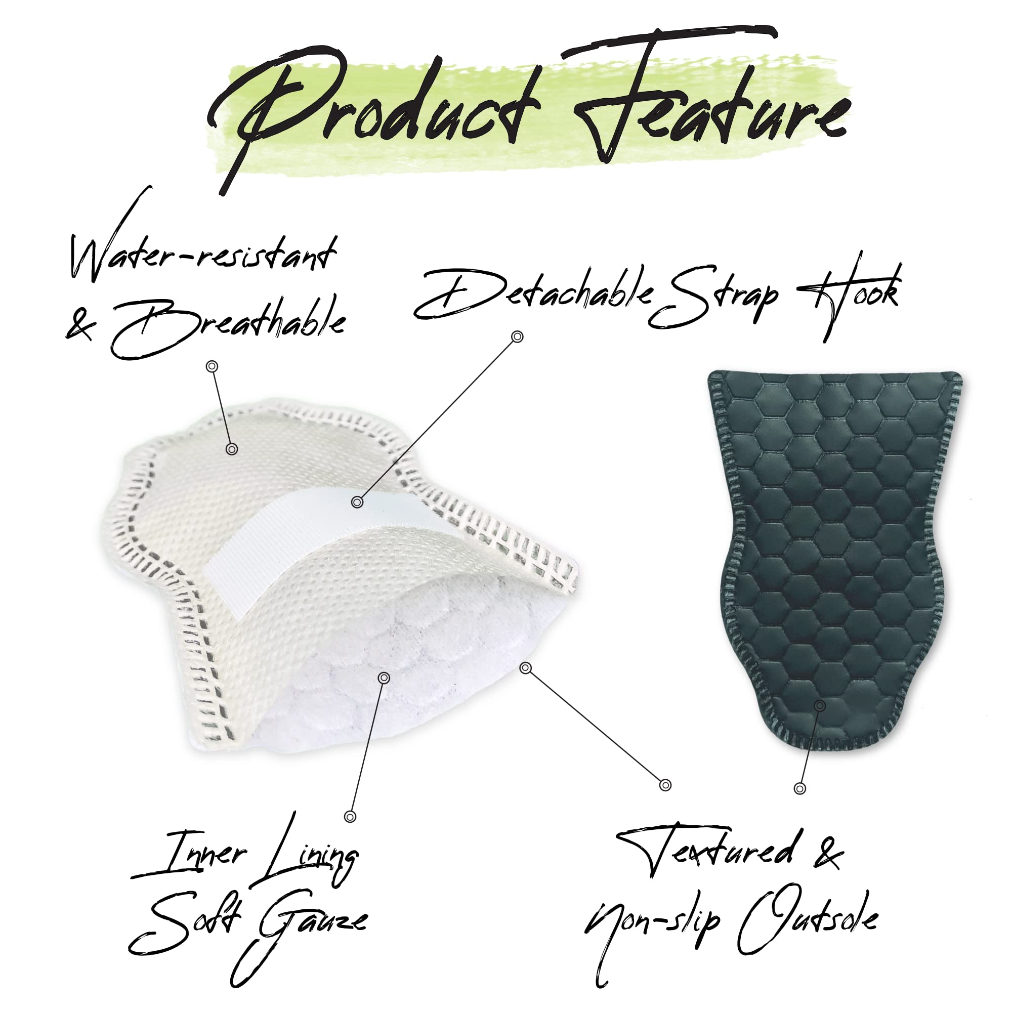 Wickedpup Pet Booties For Dogs & Cats, 48Ct | Disposable Socks To Stop Licking | Puppy Shoes For Paw Protection Against Heat, Hot Pavement, Snow | Wound Recovery Boots Foot Covers For Injured Paw (S)