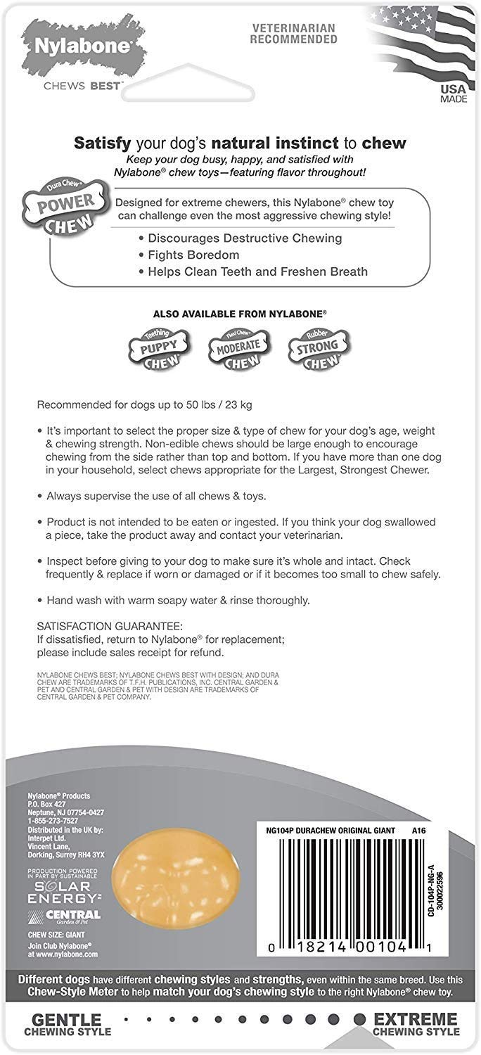 Nylabone Durachew Original Blister Card Giant2