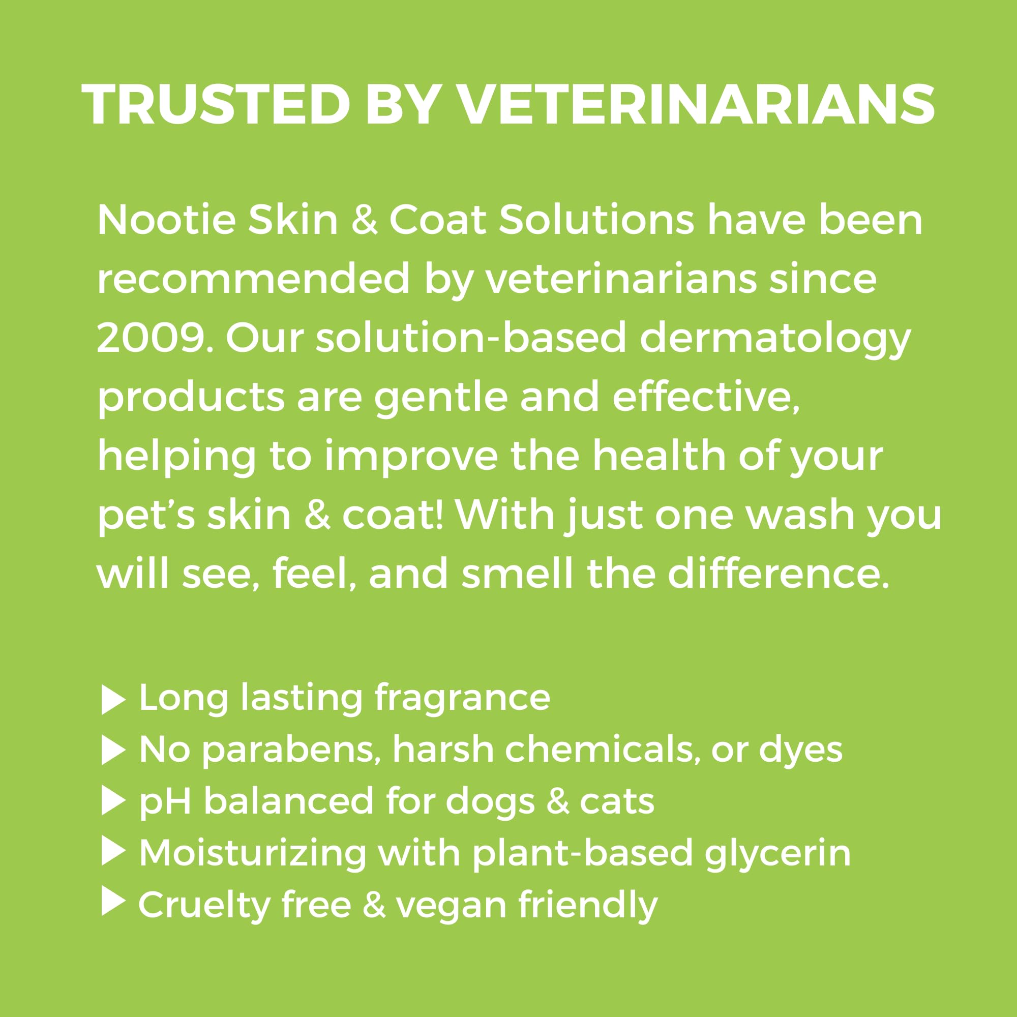 Nootie Aloe&Oatmeal Pet Shampoo For Sensitive Skin-Long Lasting Cucumber Melon Shampoo-Helps Relieve Dry Itchy Skin For Dogs&Cat
