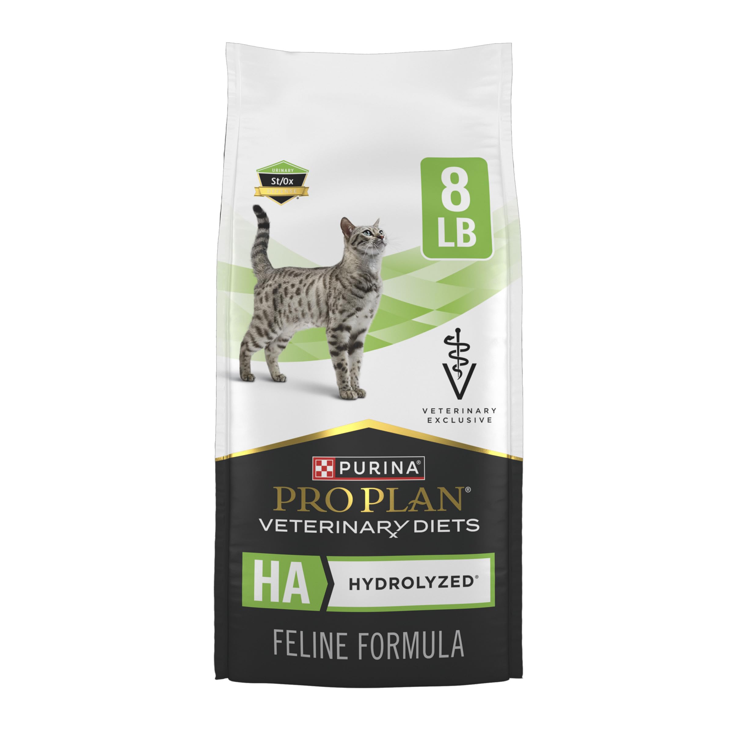 Purina Pro Plan Veterinary Diets HA Hydrolyzed Feline Formula Dry Cat Food - 8 lb. Bag