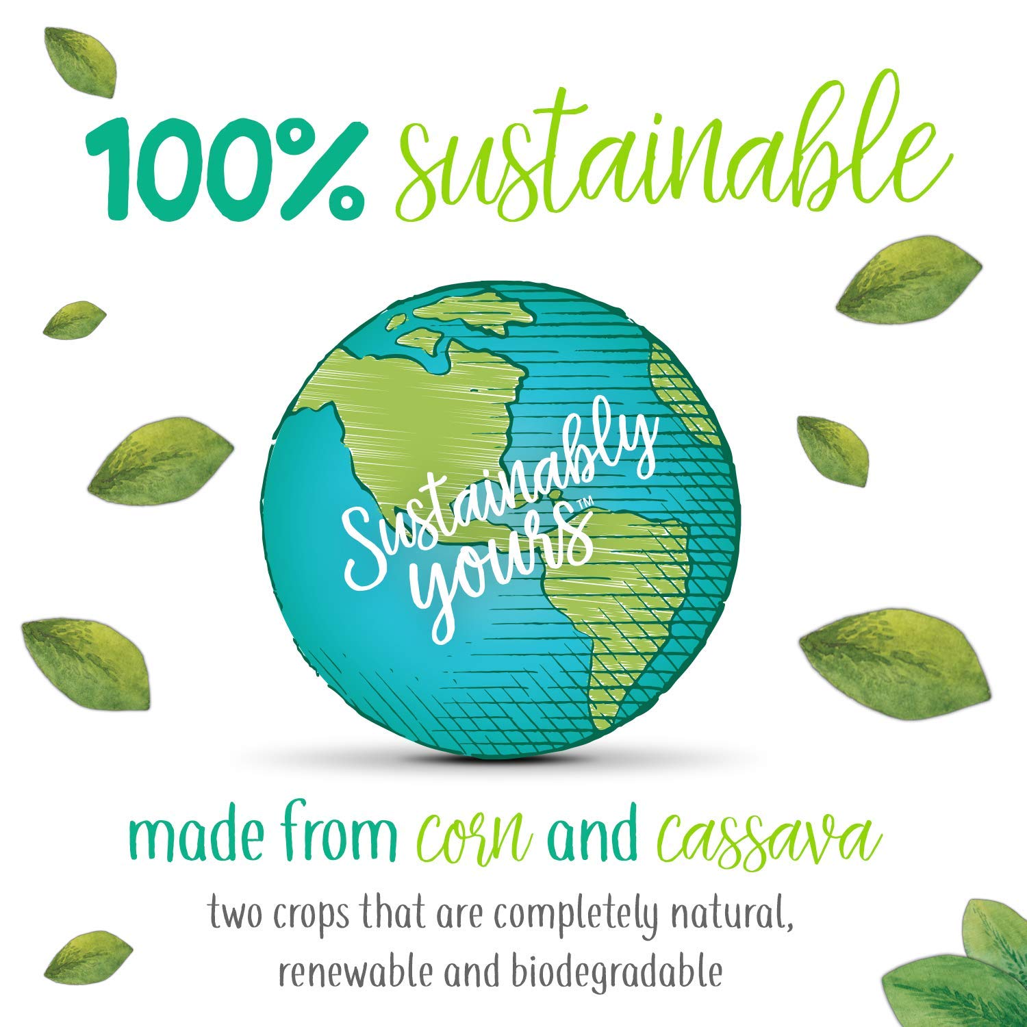 Sustainably Yours Natural Cat Litter, Multi-Cat, 10 lbs, Corn Material, Eco-Friendly