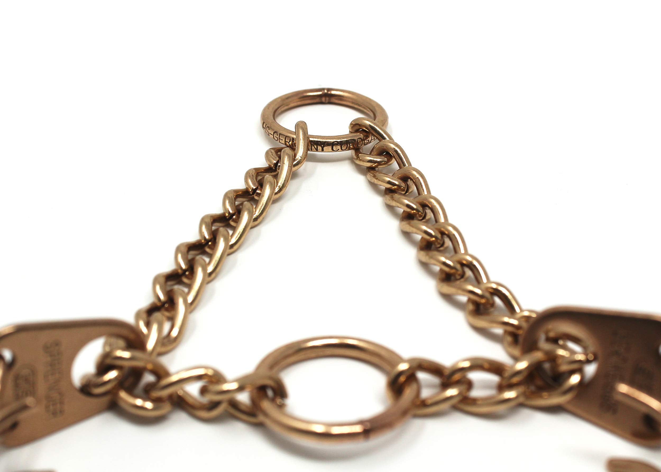 Herm Sprenger Curogan Prong Dog Training Collar Ultra-Plus Pet Pinch Collar Hypoallergenic Nickel Free No-Pull Collar For Dogs M