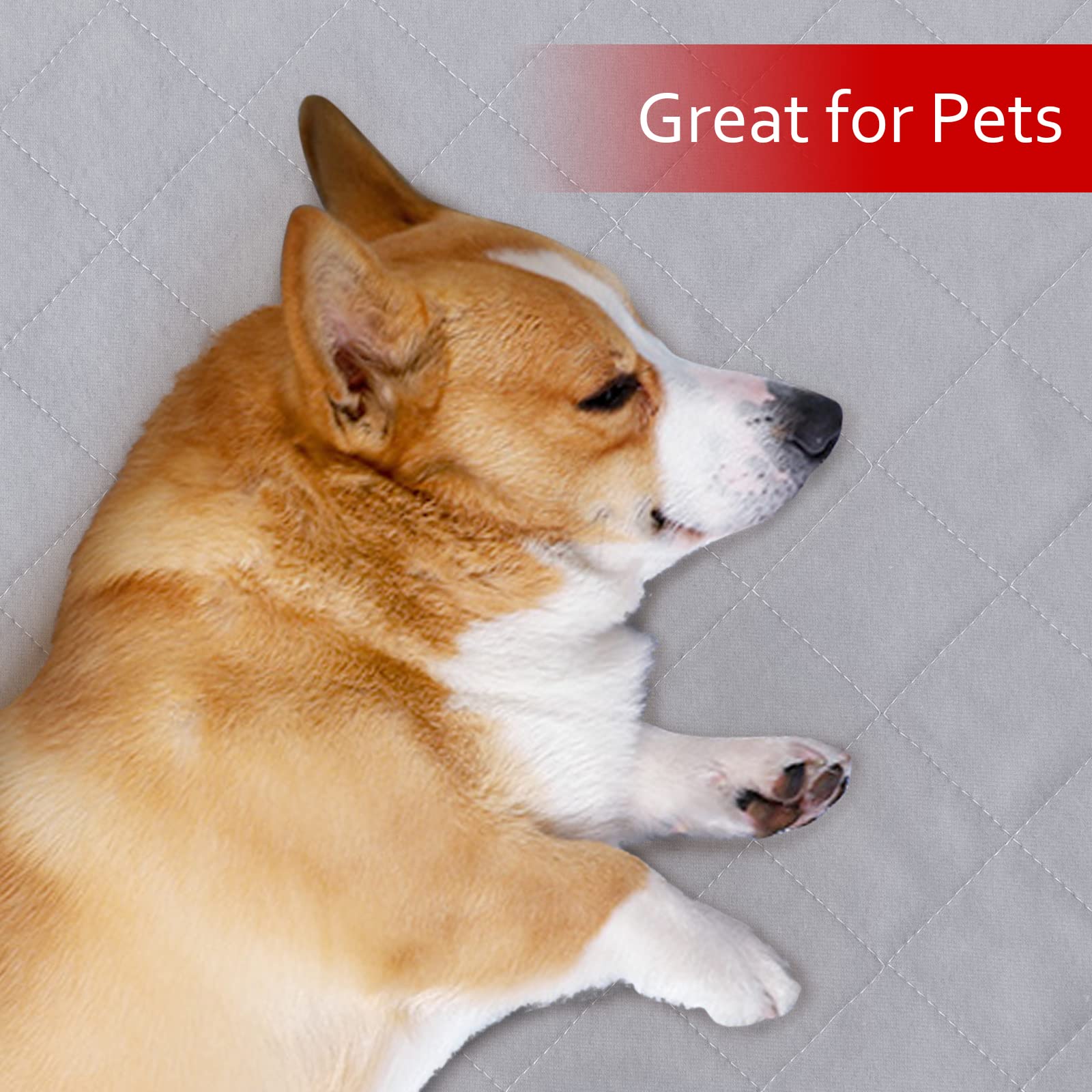 Dog Crate Mat And Washable Pee Pads For Dogs 2 Pack(42'X28'), Waterproof Dog Mat For Crate, Non-Slip Reusable Quilted Puppy Crate Training Pads, Fits 42 Inch Dog Crates