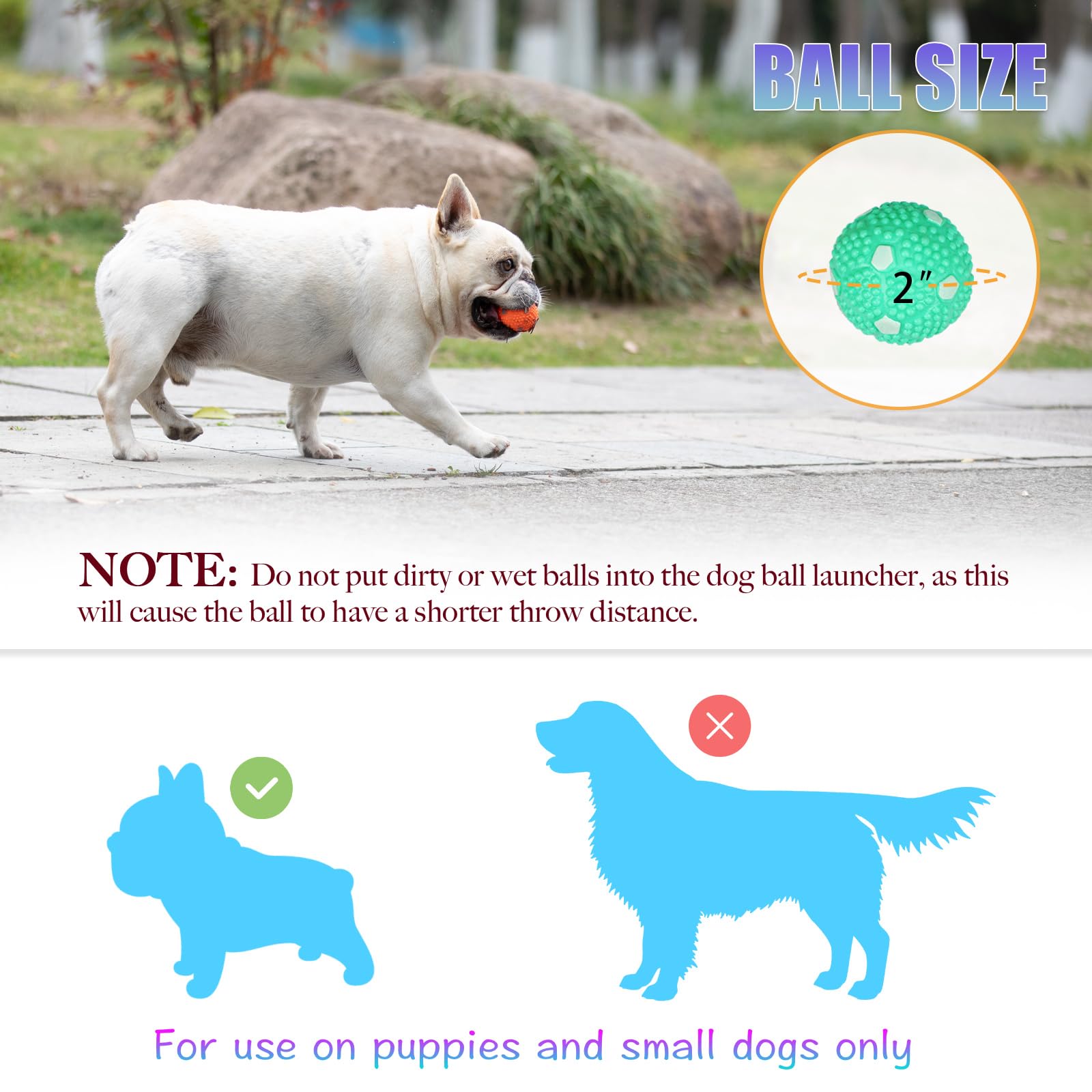 Wigglytail Automatic Ball Launcher For Dogs, Dog Fetch Ball Thrower Launcher, 3 Adjustable Distances, Interactive Pet Self Playi