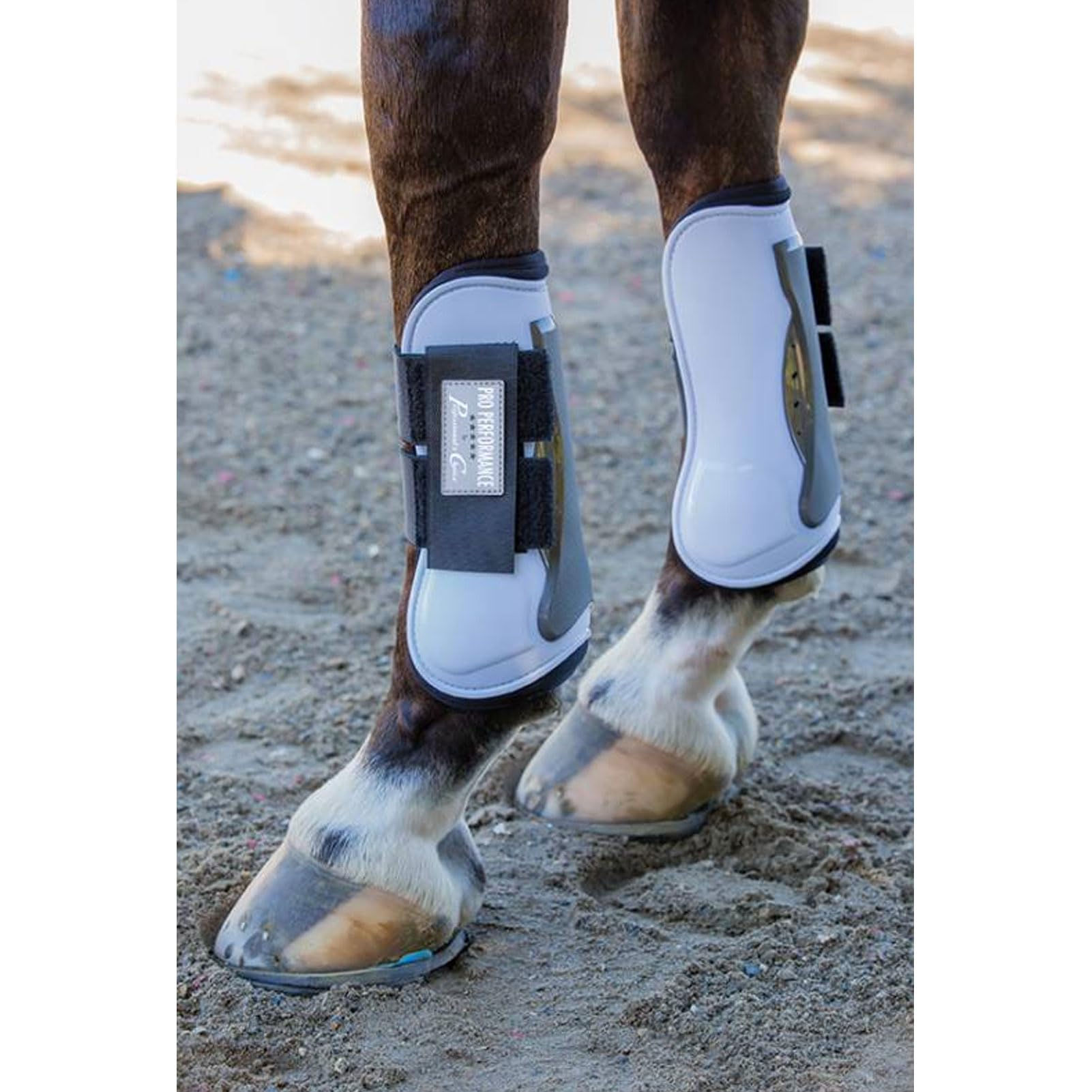 Professional'S Choice Pro Performance Show Jump Boots | Front Pair | White | Universal Size