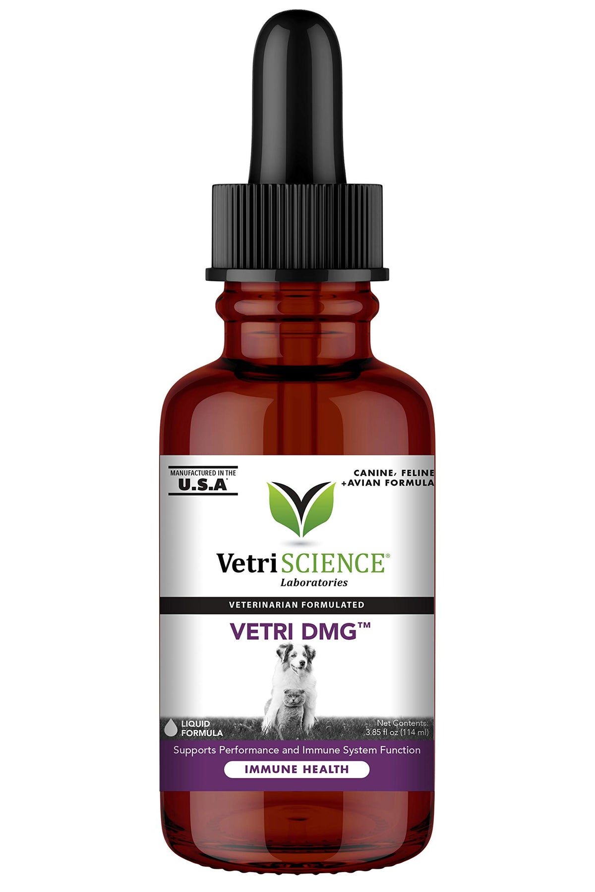 Vetriscience Laboratories Vetri-Dmg 125 Mg, 3.85 Fl Oz