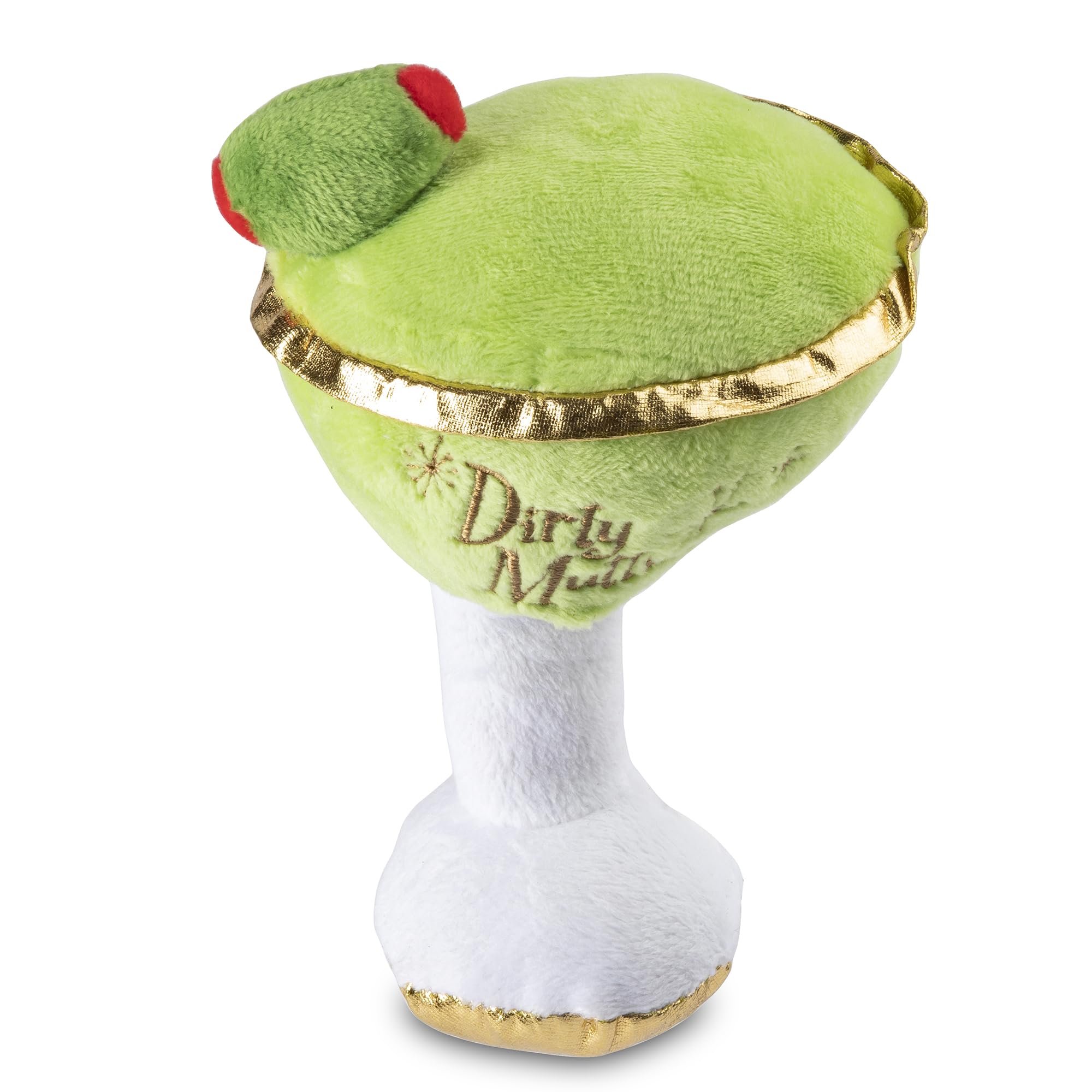 Haute Diggity Dog Dirty Muttini, Plush Designer Dog Toys With Interactive Squeaker, Stimulating Pet Enrichment, Machine-Washable