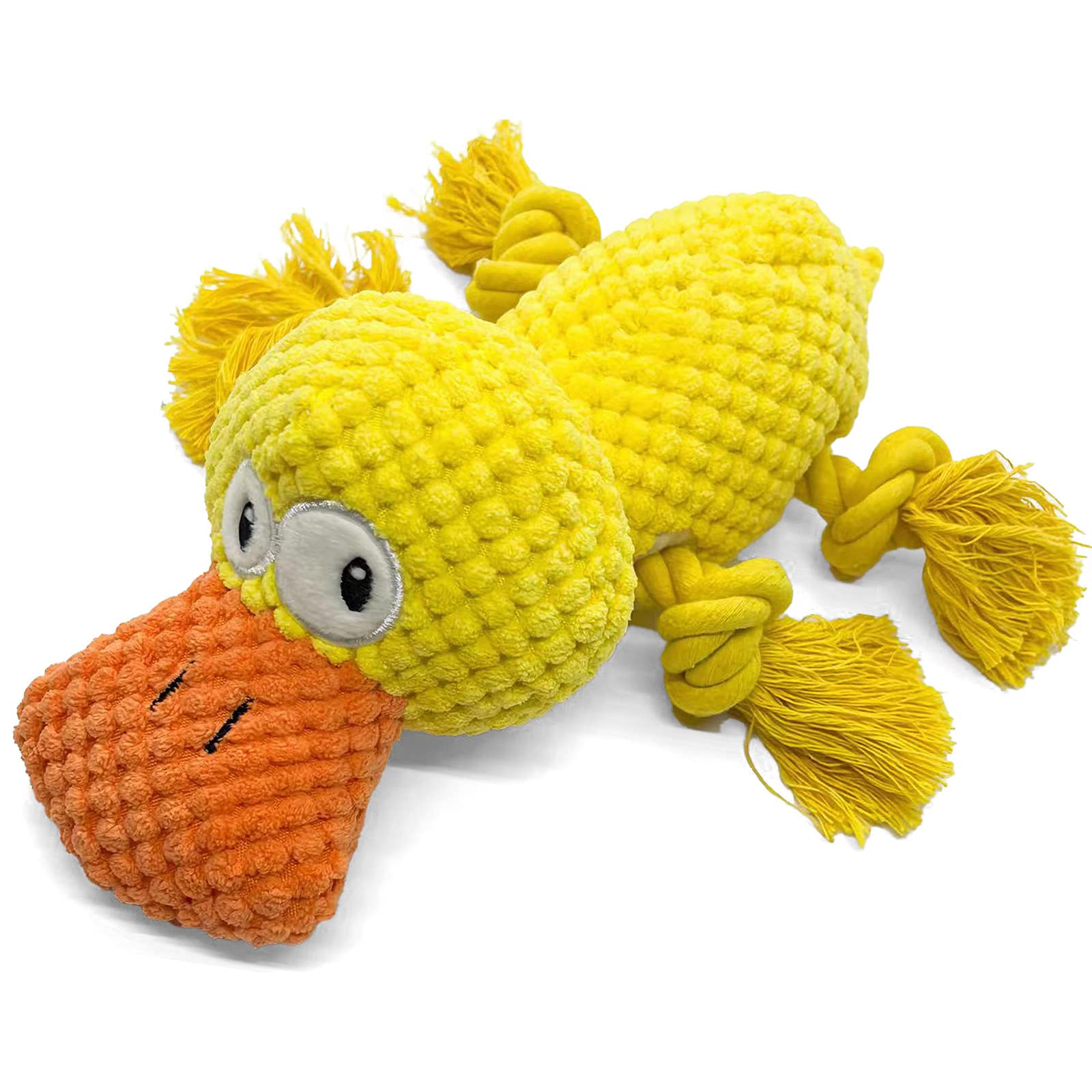 Indestructible Dog Squeak Toys For Big Dogs, Durable Chew Toys For Aggressive Chewers, Tough Stuffed Animals, Toys With Cotton M