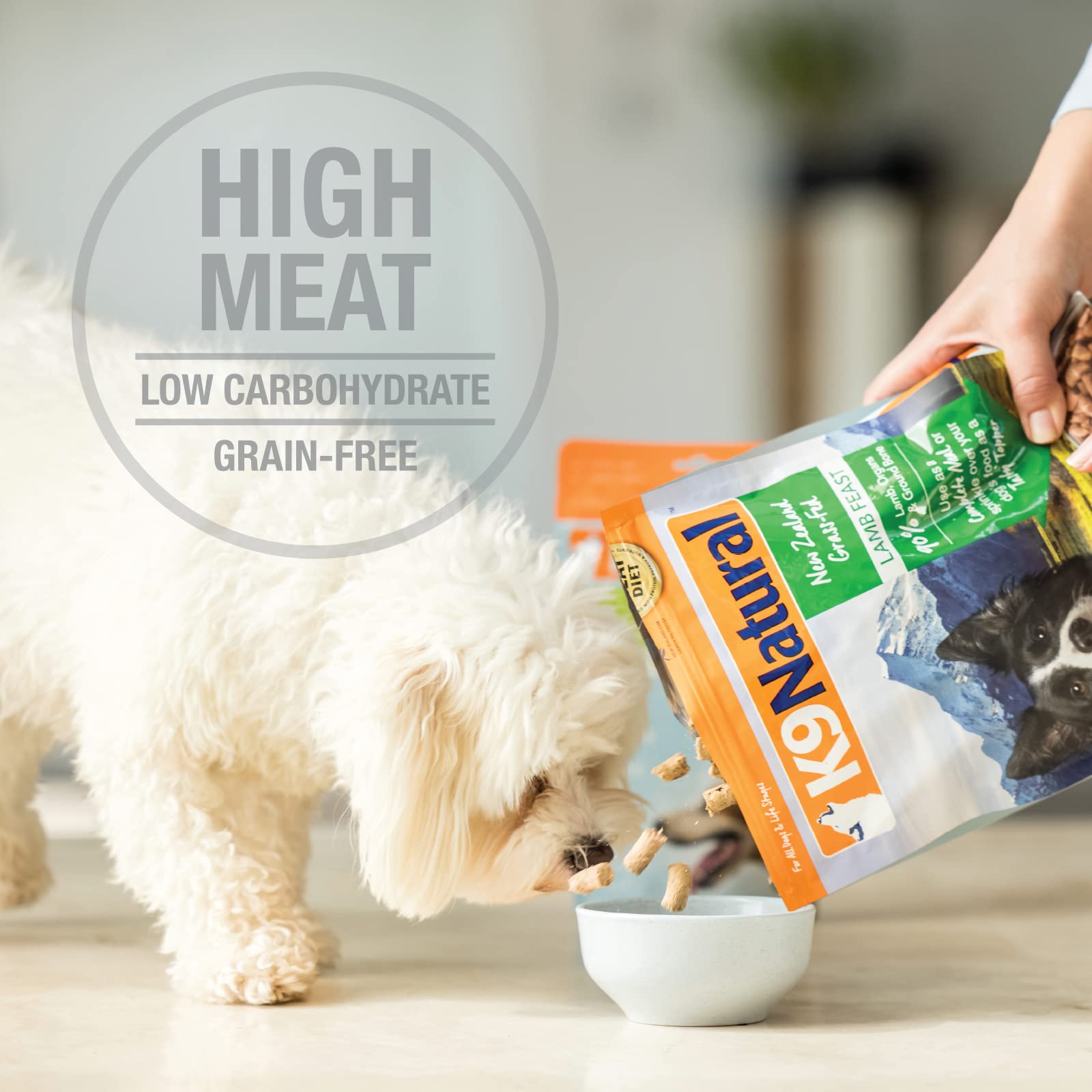 K9 Natural Canine Natural Freeze Dried Pet Food, 1.1-Pound, Lamb