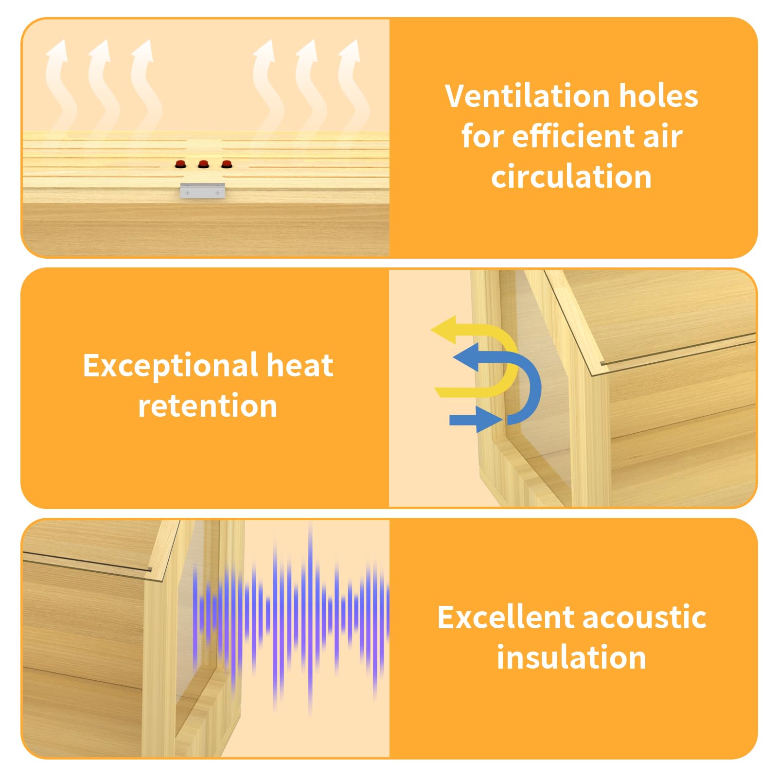 Large Hamster Cage, Chewproof Large Hamster Habitats, Wooden Guinea Pig Cages, Openable Top Roof, Lockable Gerbil Cage, Small An