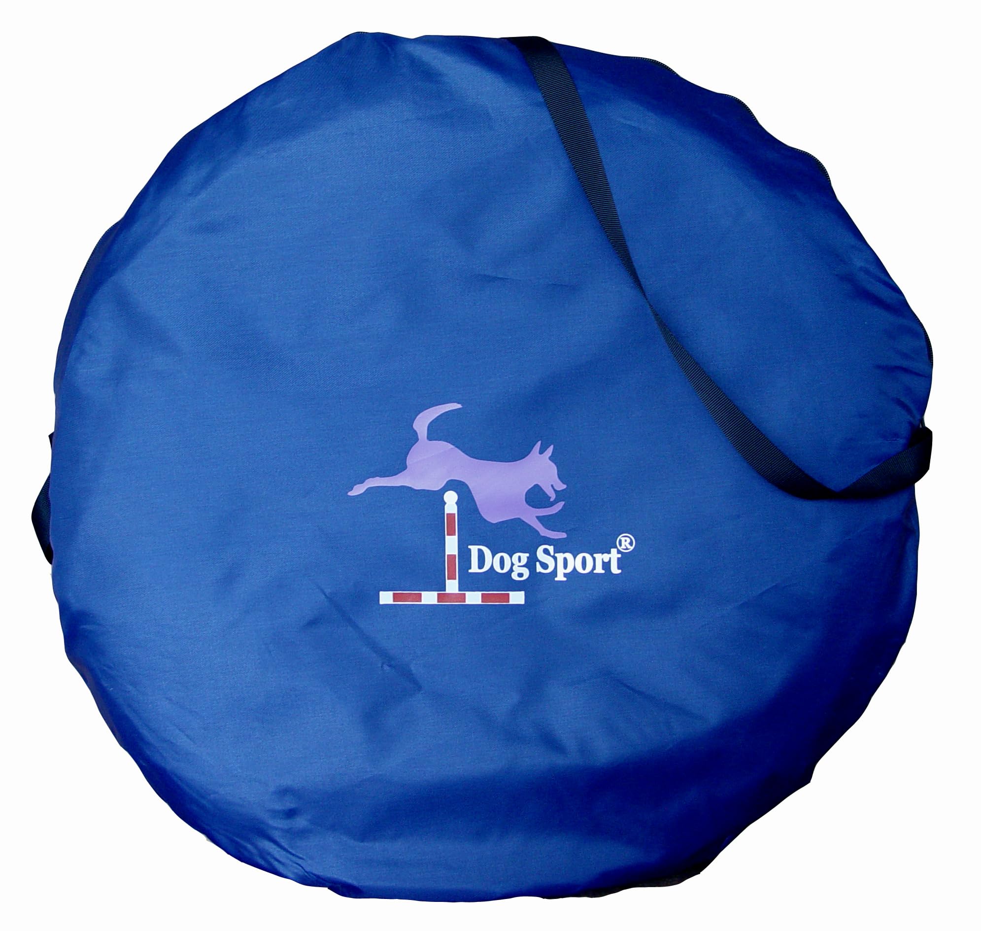 14' Dog Agility Tunnel With Stakes, Multiple Colors Available (Royal)