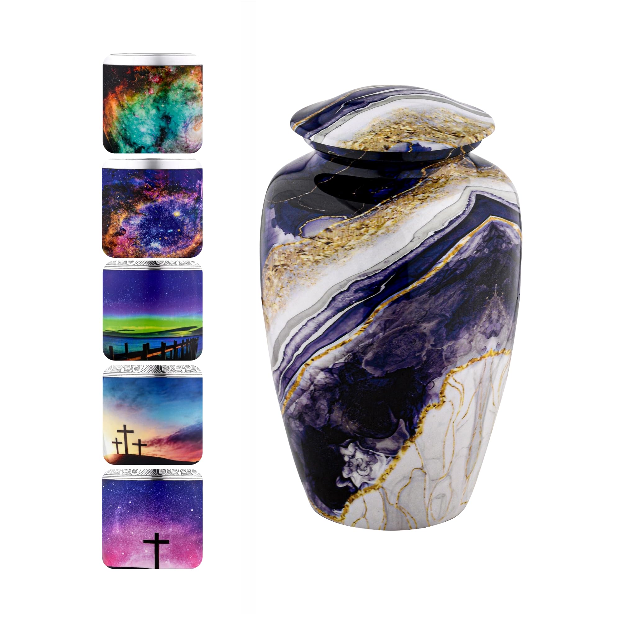 Dream River Urn For Ashes Adult Male Large & Small Urn For Ashes For Women - Cremation Urn For Human Ashes Adult For Niche, Fune