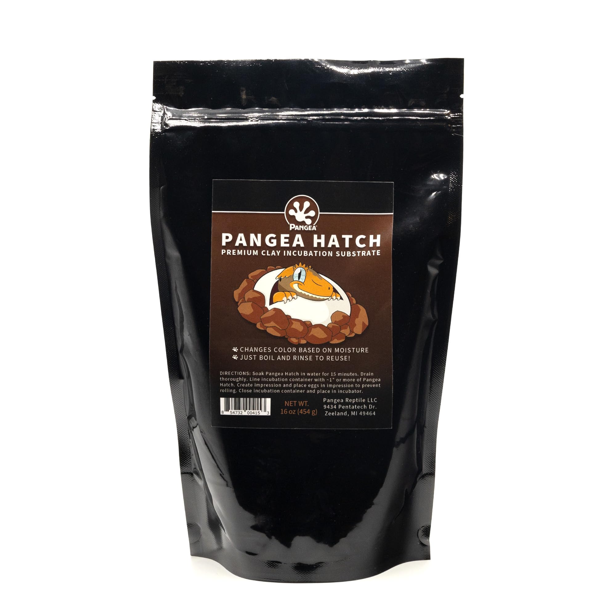 Pangea Hatch Premium Reptile Egg Incubation Substrate (1 Lb) (Package May Vary)