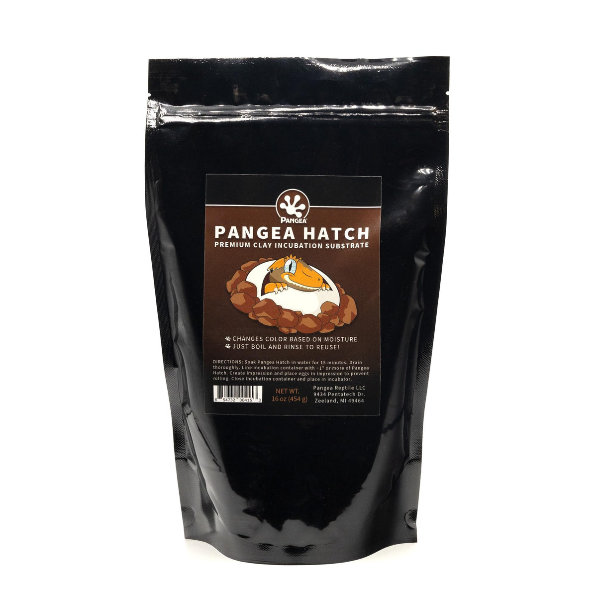 Pangea Hatch Premium Reptile Egg Incubation Substrate (1 Lb) (Package May Vary)