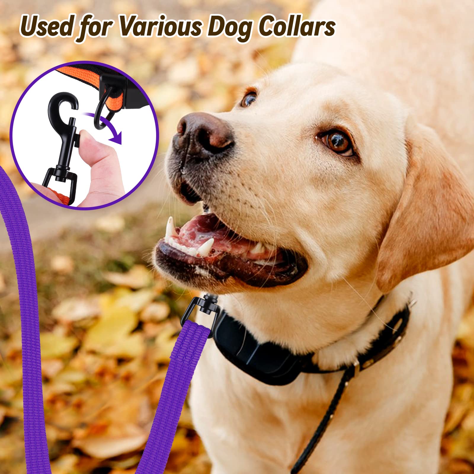 Lynxking Dog Training Leash Long Obedience Recall Agility Leash 15Ft 30Ft 50Ft Tracking Lead Perfect For Training Play Camping And Backyard
