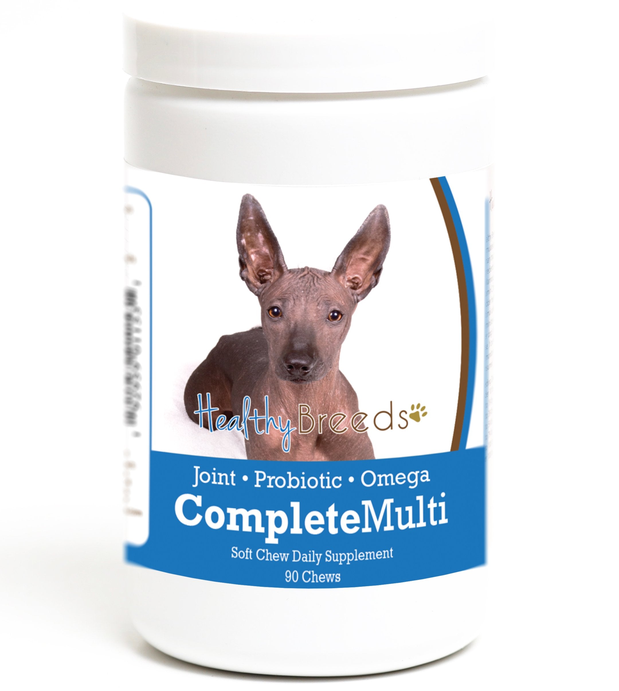 Healthy Breeds Xoloitzcuintli All in One Multivitamin Soft Chew 90 Count