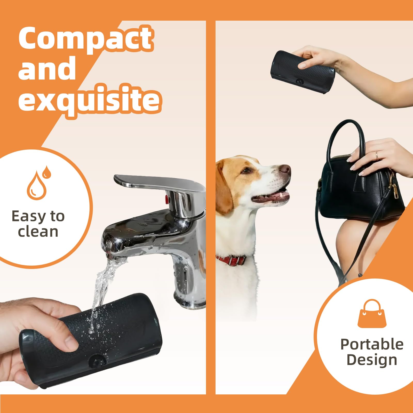 Deshedding Dog Brush, Ergonomic Pets Groomer For Matted Hair,Dog Grooming Supplies,Dog Brush For Shedding,Loose Hair, Grooming D