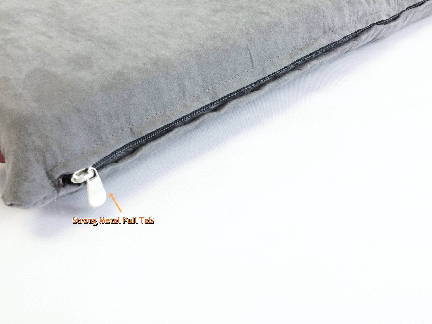 Diy Luxurious Comfort Pet Dog Bed External And Internal Waterproof Covers For Small And Large Dogs - Covers Only (47'X29', Suede - Gray)